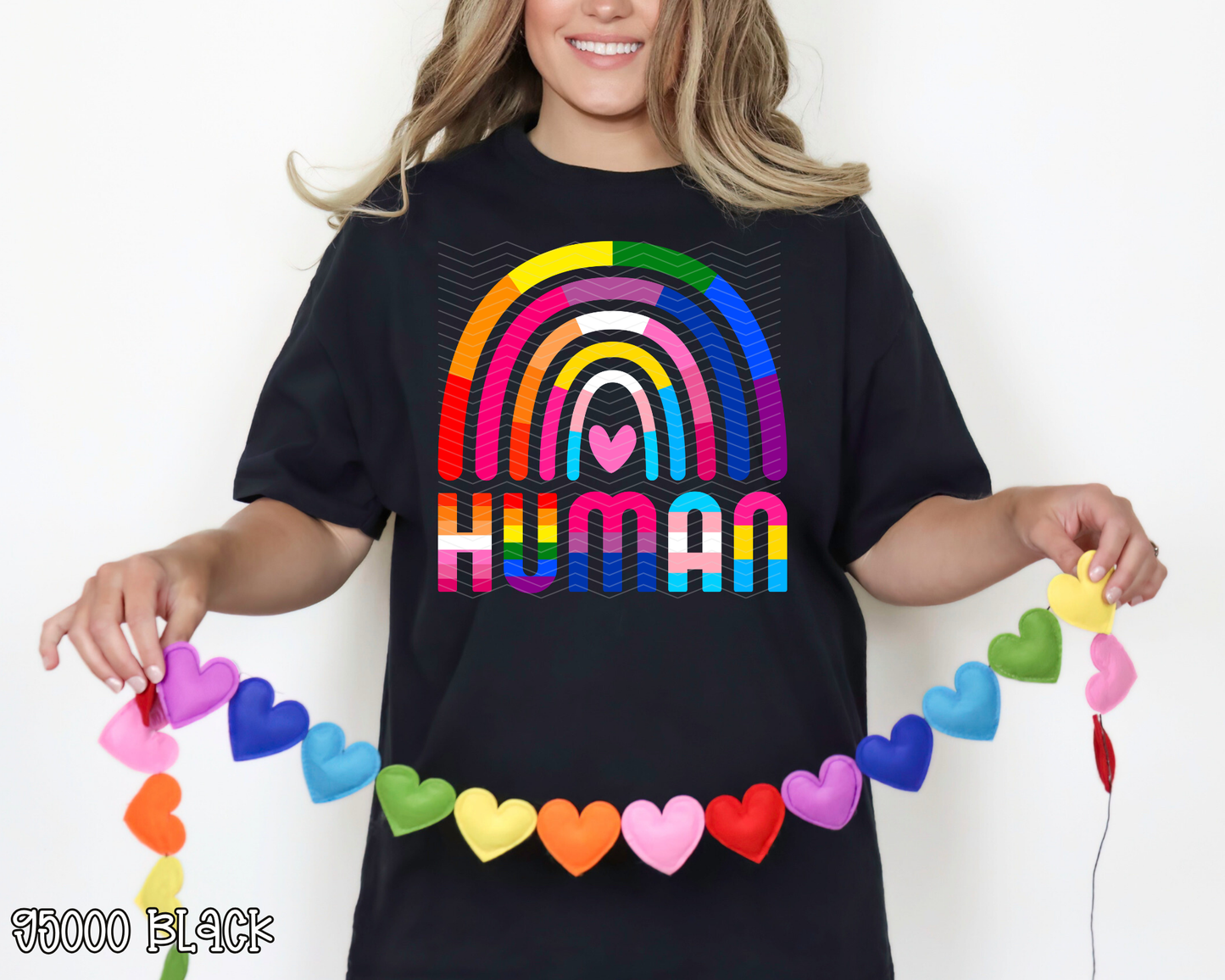 Human Rainbow DTF TRANSFER