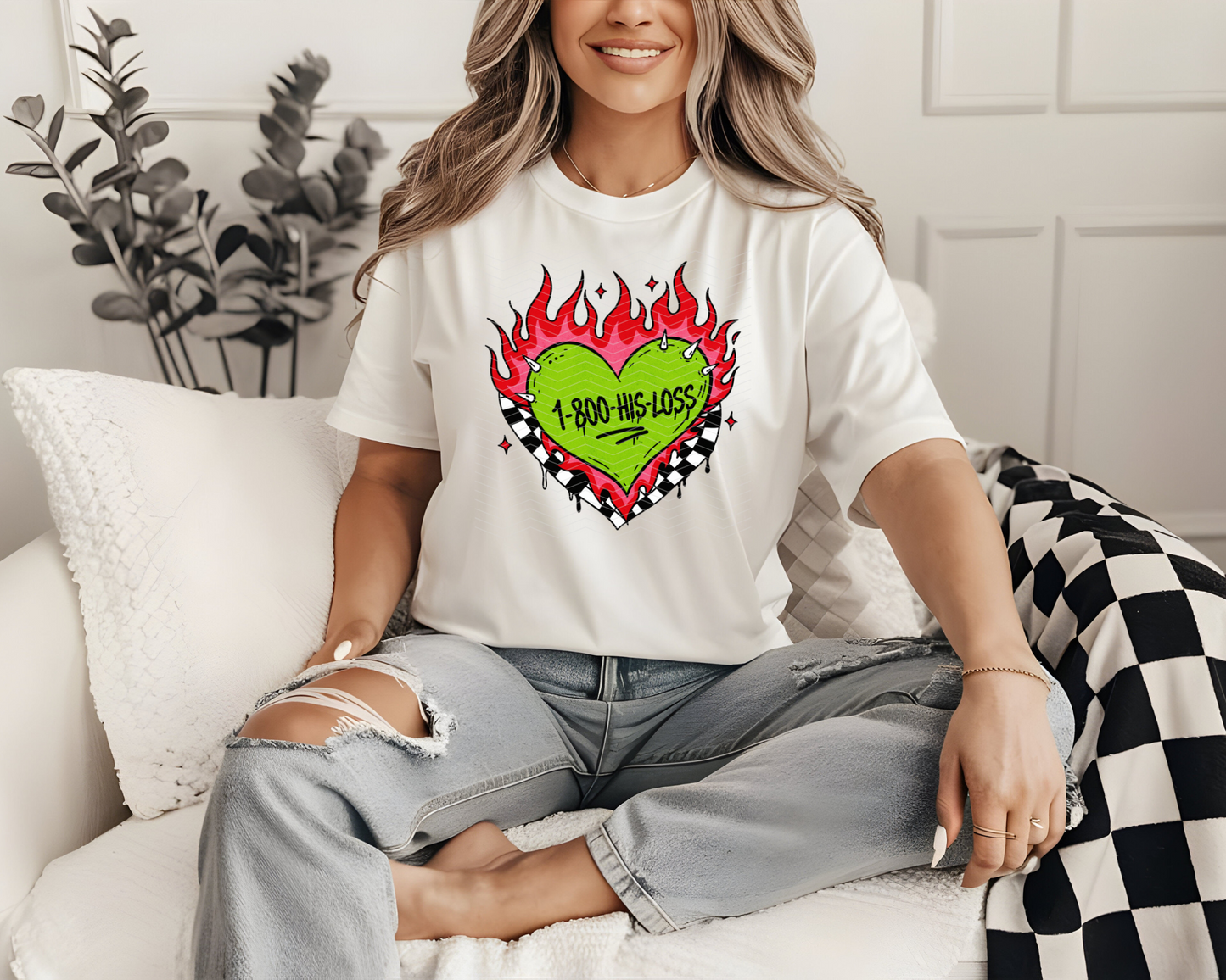 1-800-His Loss DTF TRANSFER