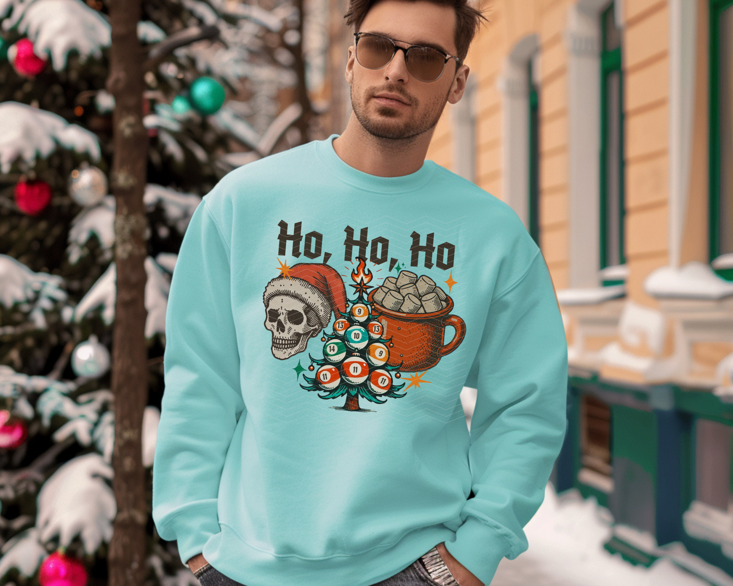 Ho Ho Ho Edgy DTF TRANSFER