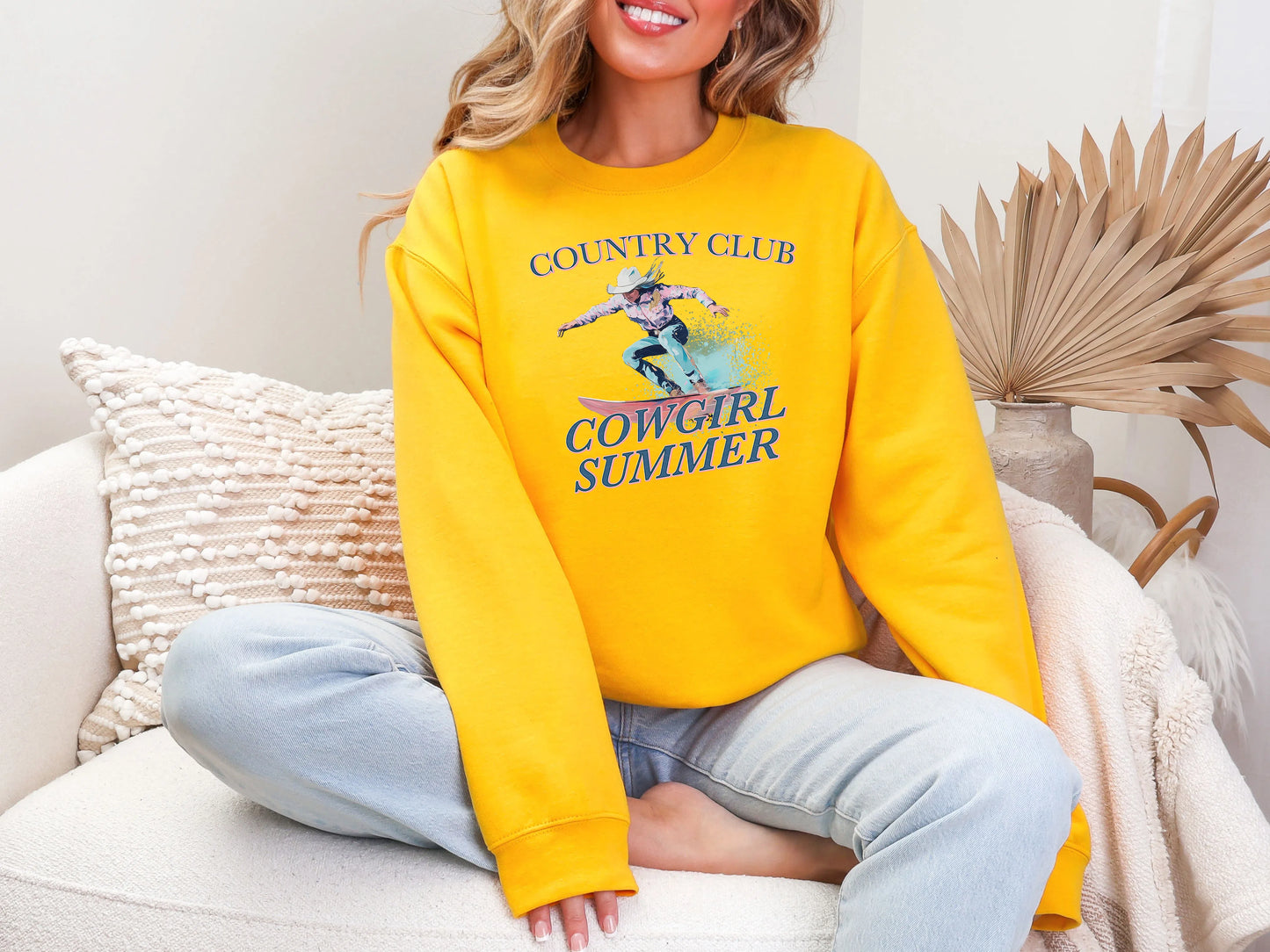 Country Club Cowgirl Summer DTF TRANSFER