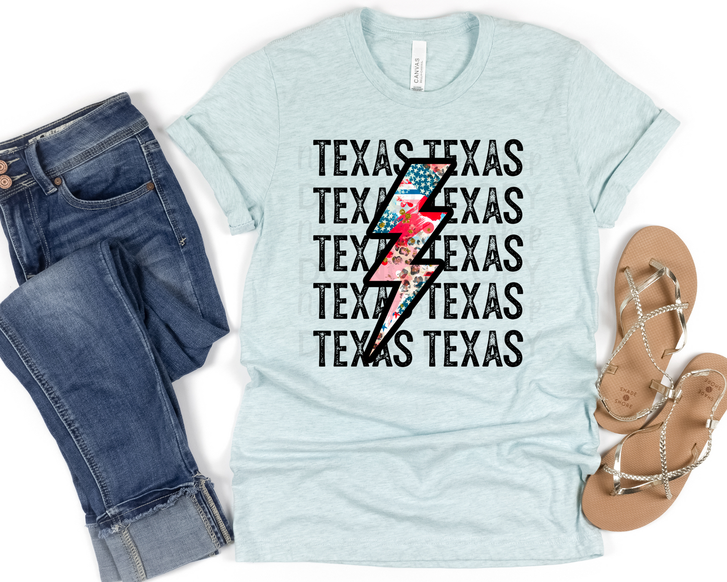 Texas Lightning DTF TRANSFER