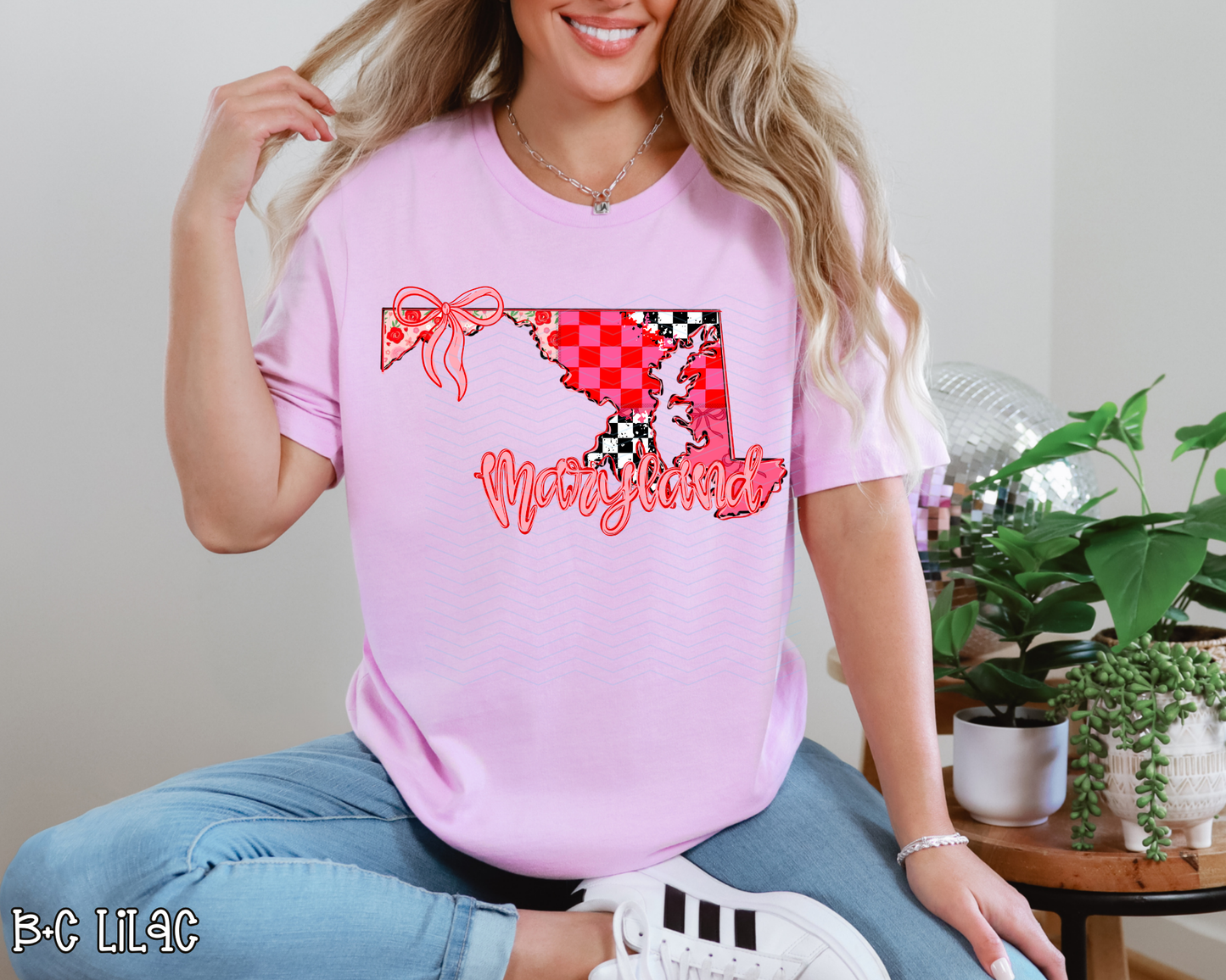 Pink Texas Checkered