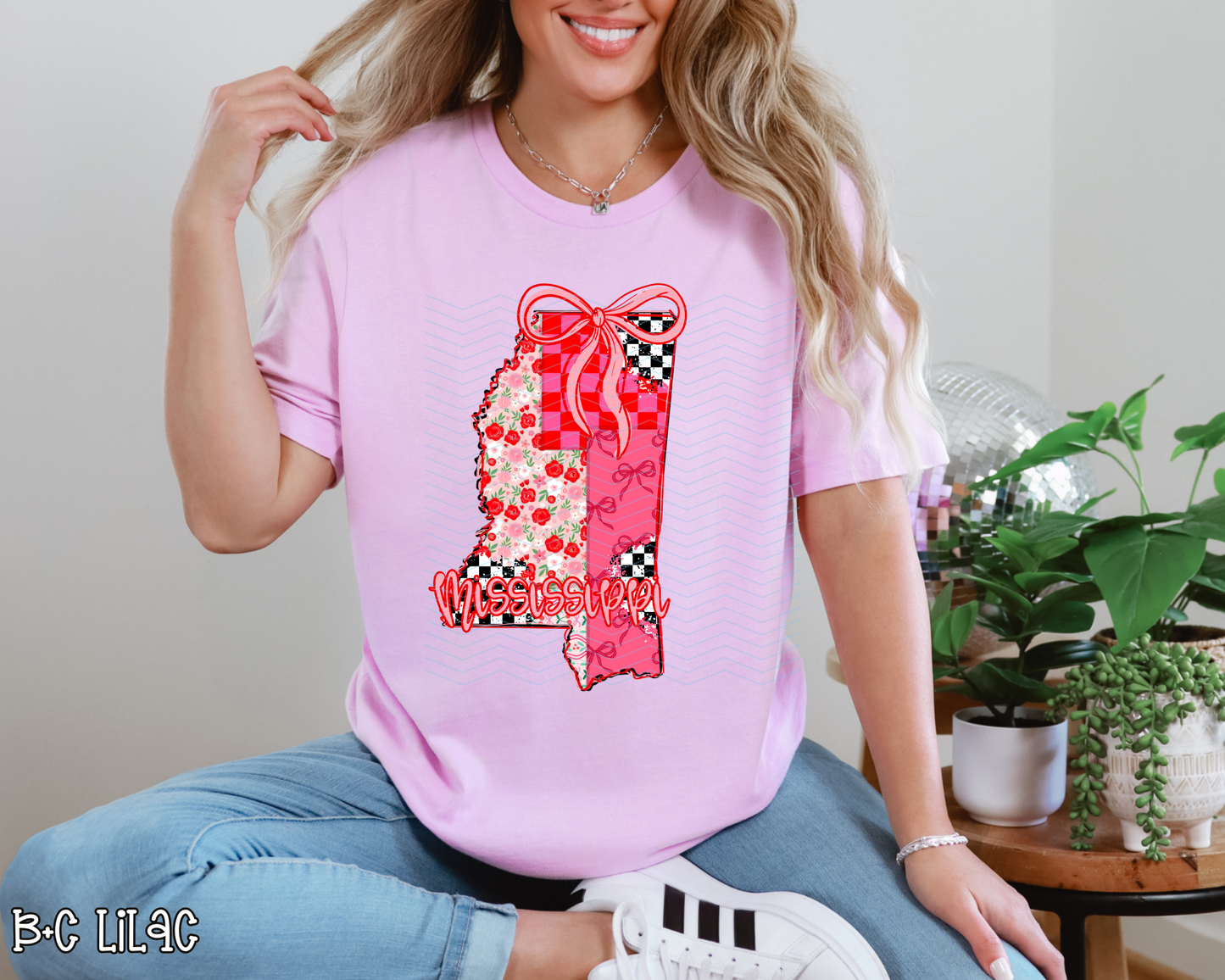 Pink Texas Checkered