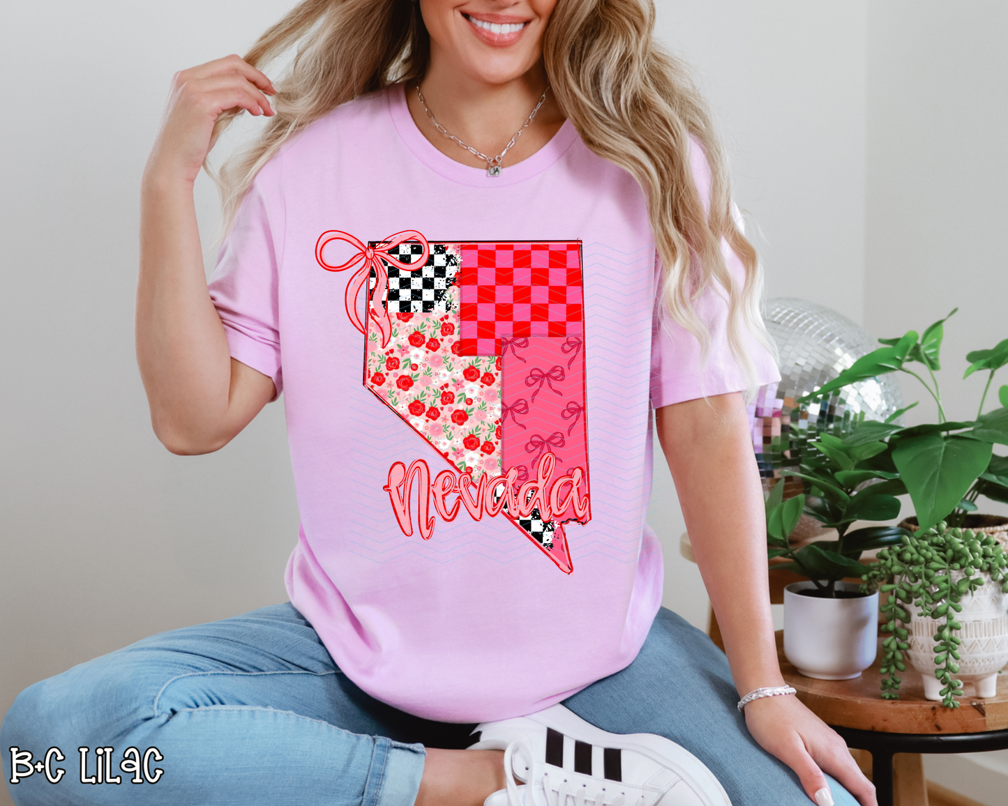 Pink Texas Checkered