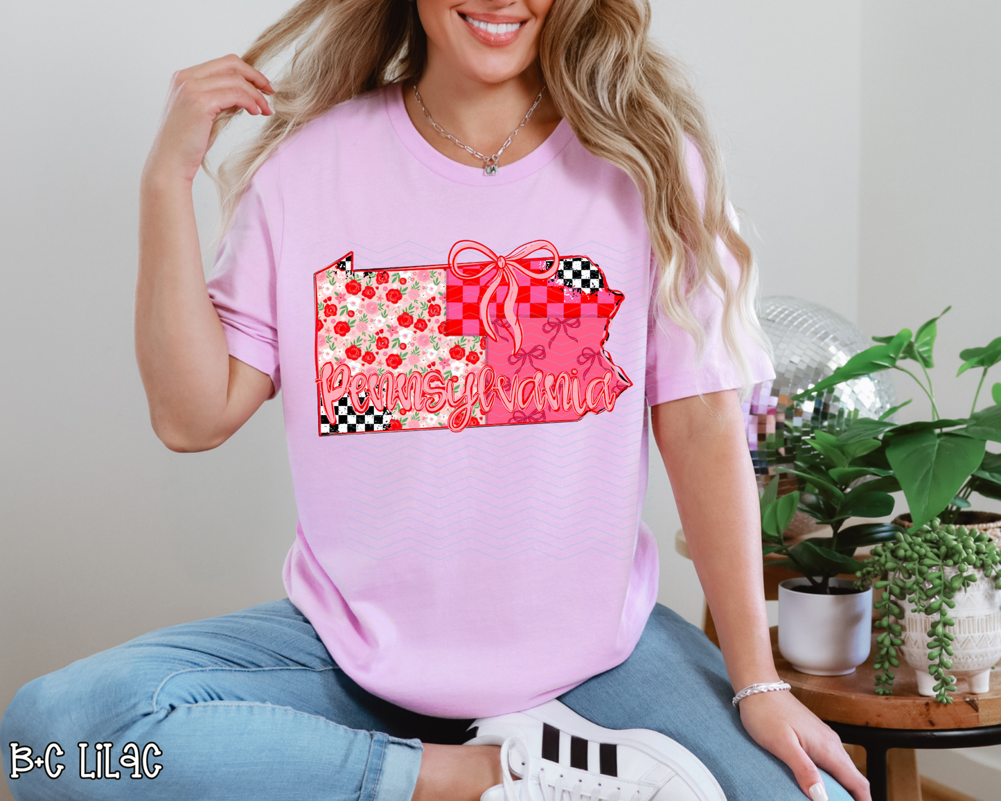 Pink Texas Checkered