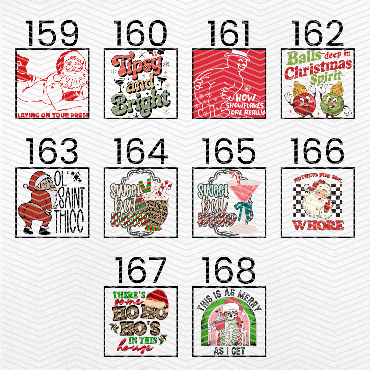 SNARKY CHRISTMAS $2 Transfers - LIVE SALE ONLY