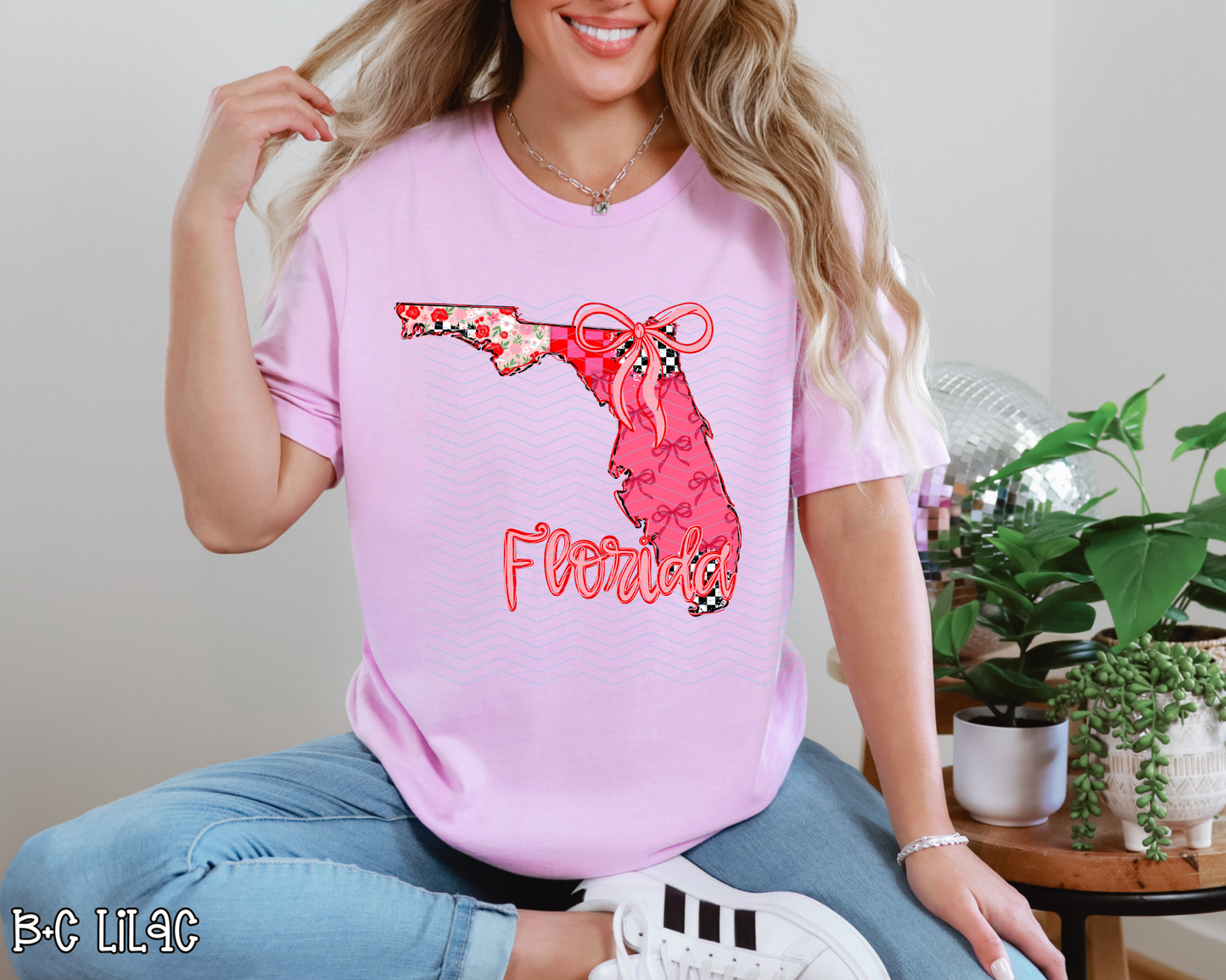 Pink Texas Checkered