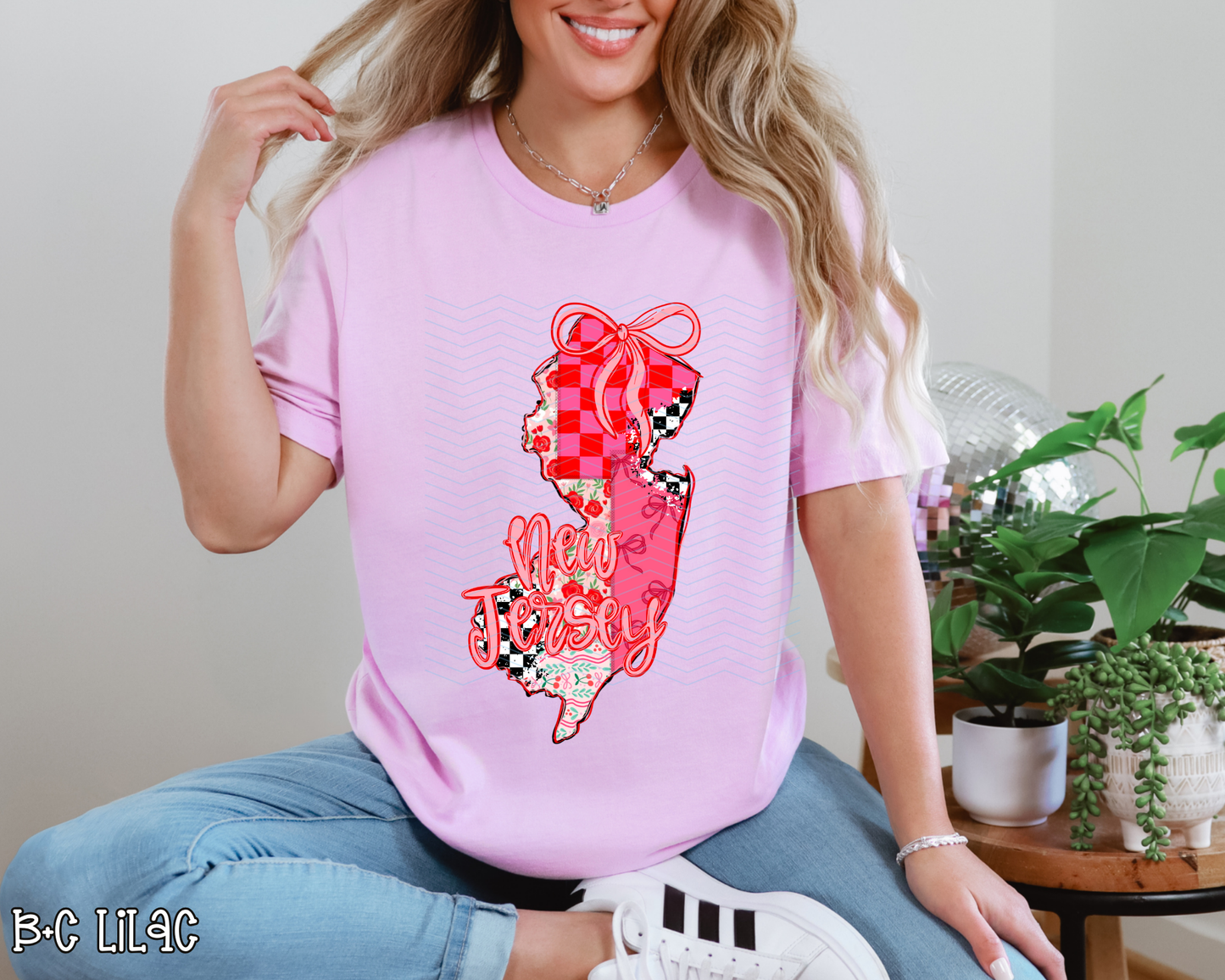 Pink Texas Checkered