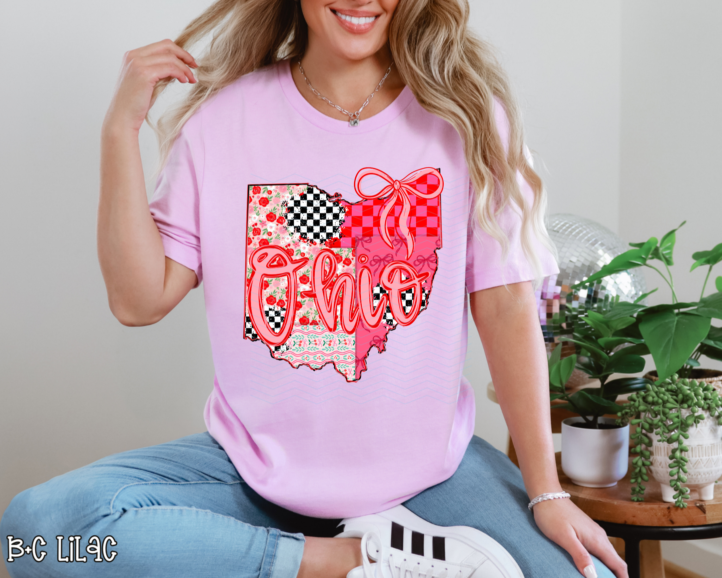 Pink Texas Checkered