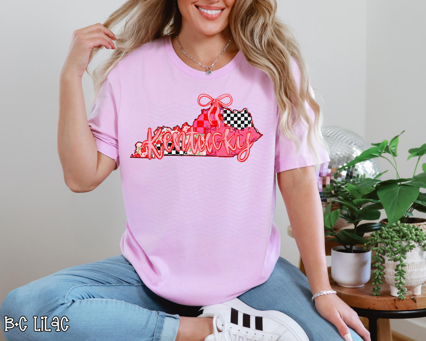 Pink Texas Checkered