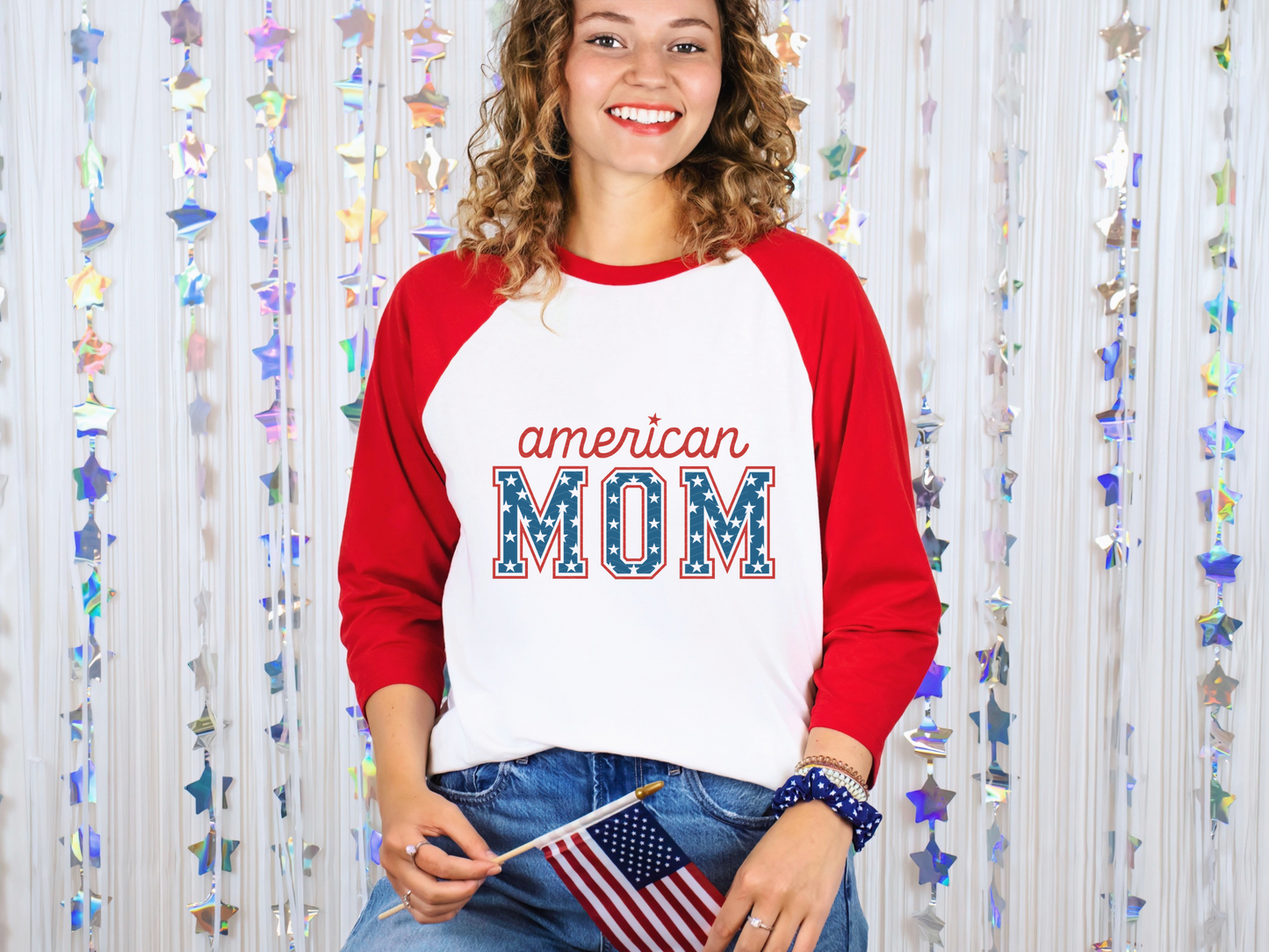American Mom Stars DTF TRANSFER