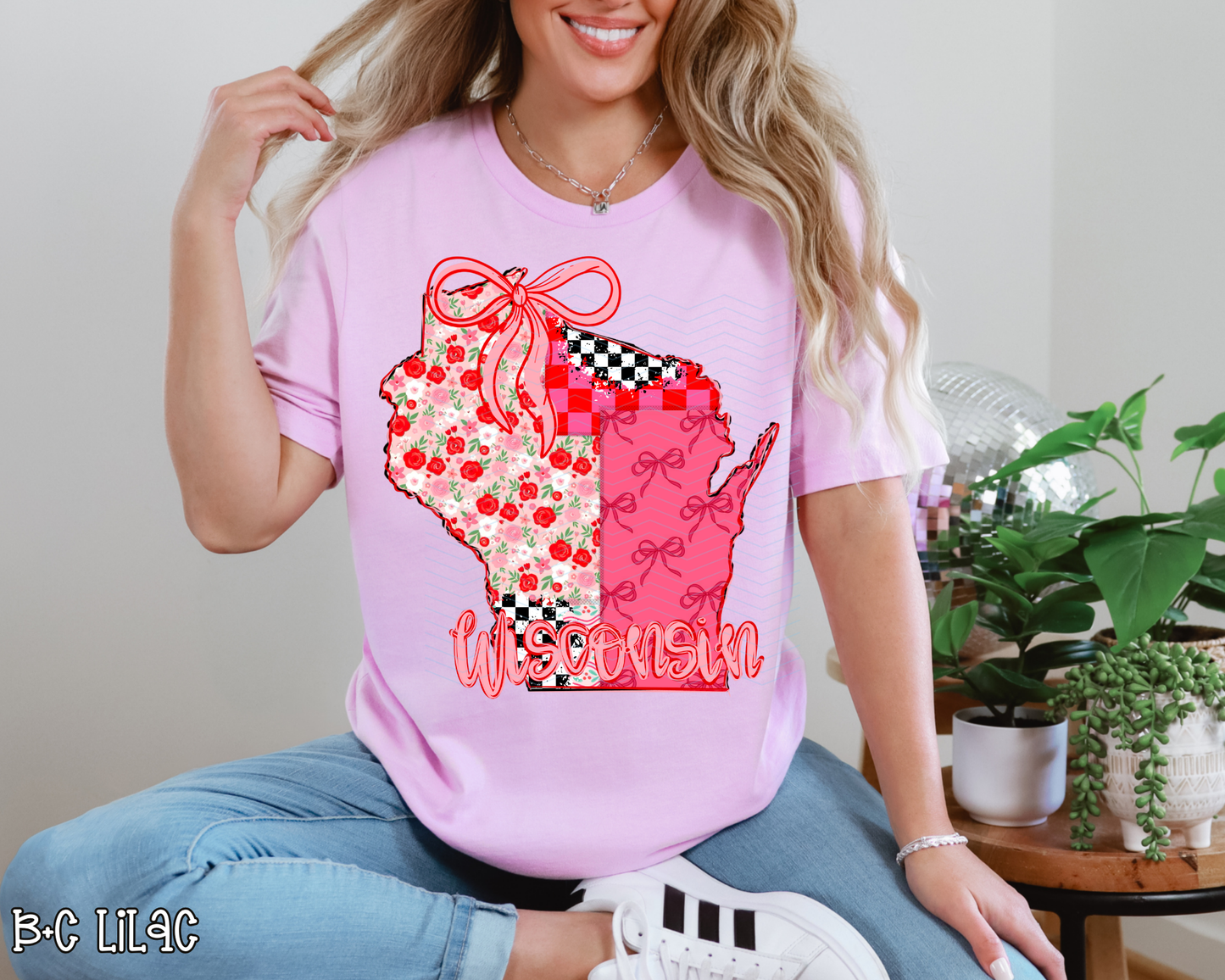 Pink Texas Checkered