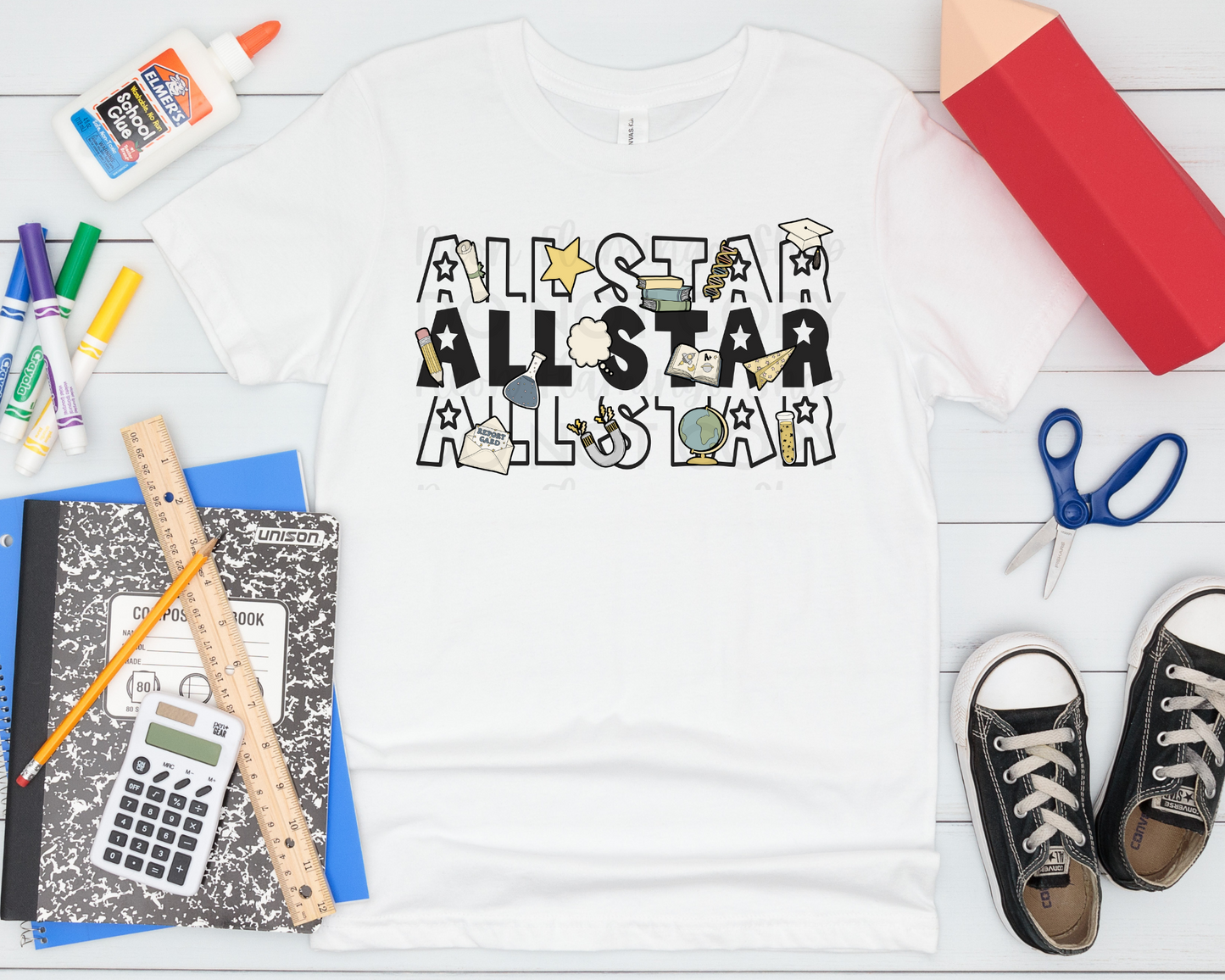 All Star DTF TRANSFER