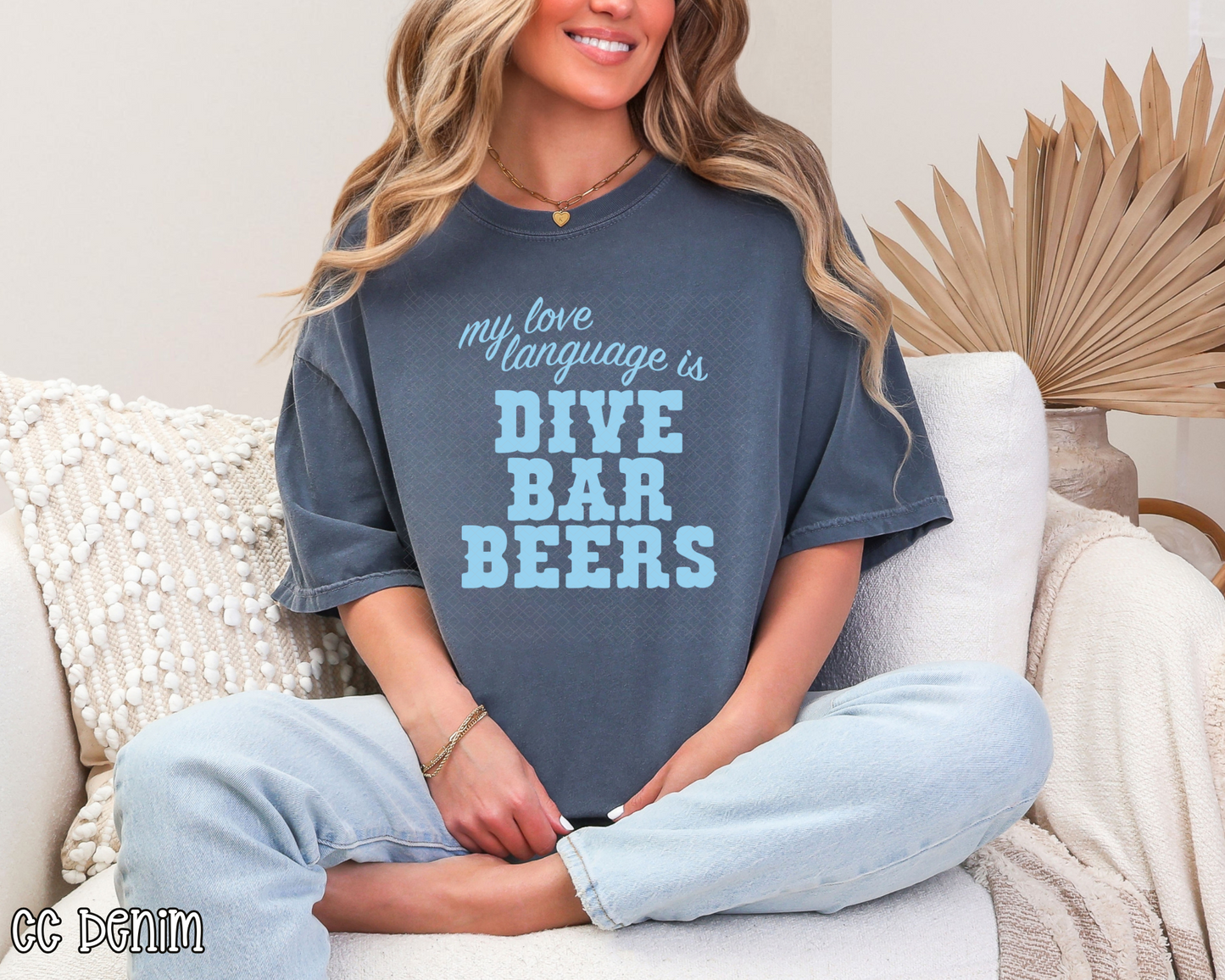 My Love Language Is Dive Bar Beers DTF TRANSFER