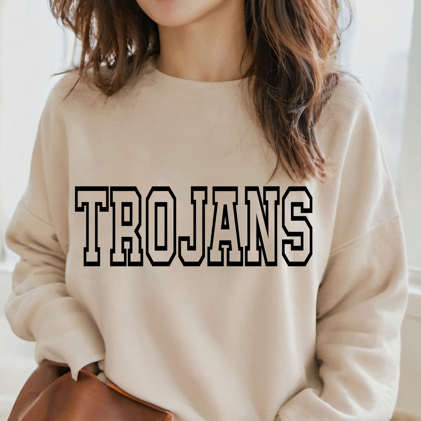 Varsity Outline CUSTOM Puff Vinyl Design