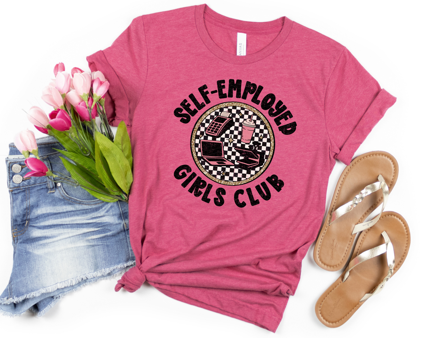 Self-Employed Girls Club DTF TRANSFER