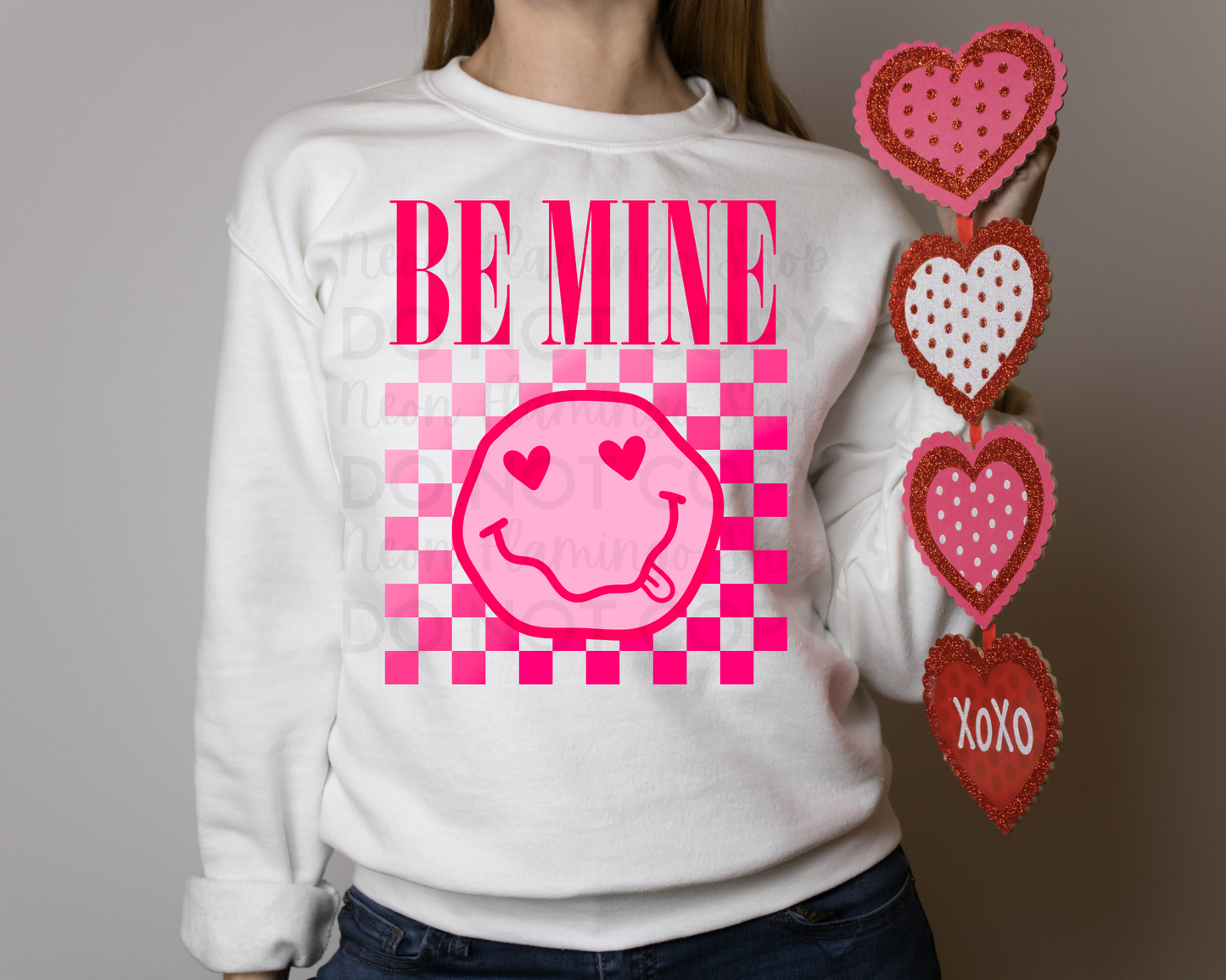 Be Mine Pink DTF TRANSFER