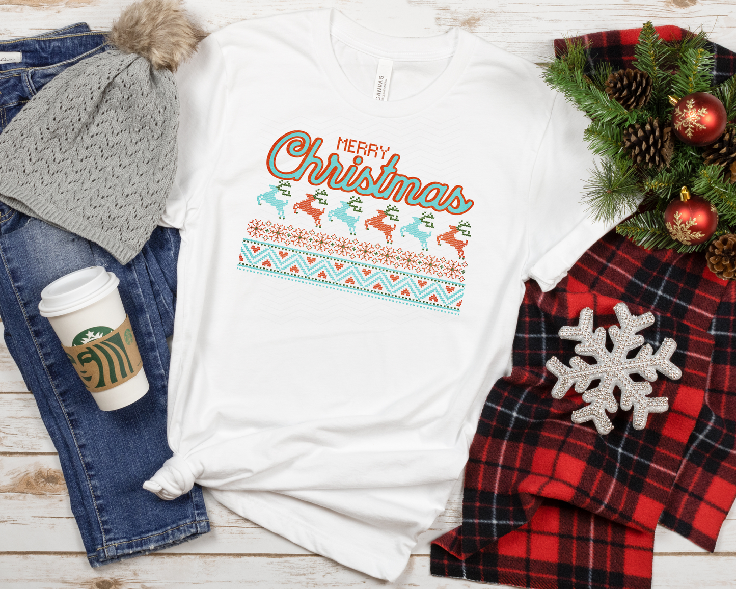 Merry Christmas Sweater DTF TRANSFER