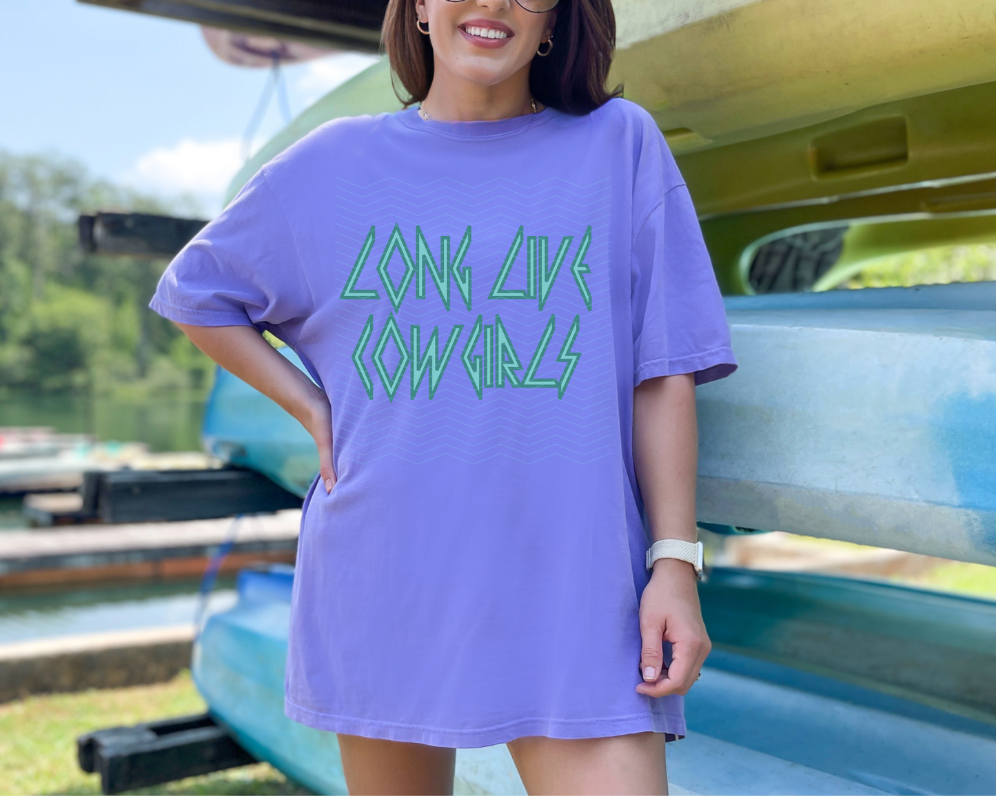 Long Live Cowgirls Pink DTF TRANSFER