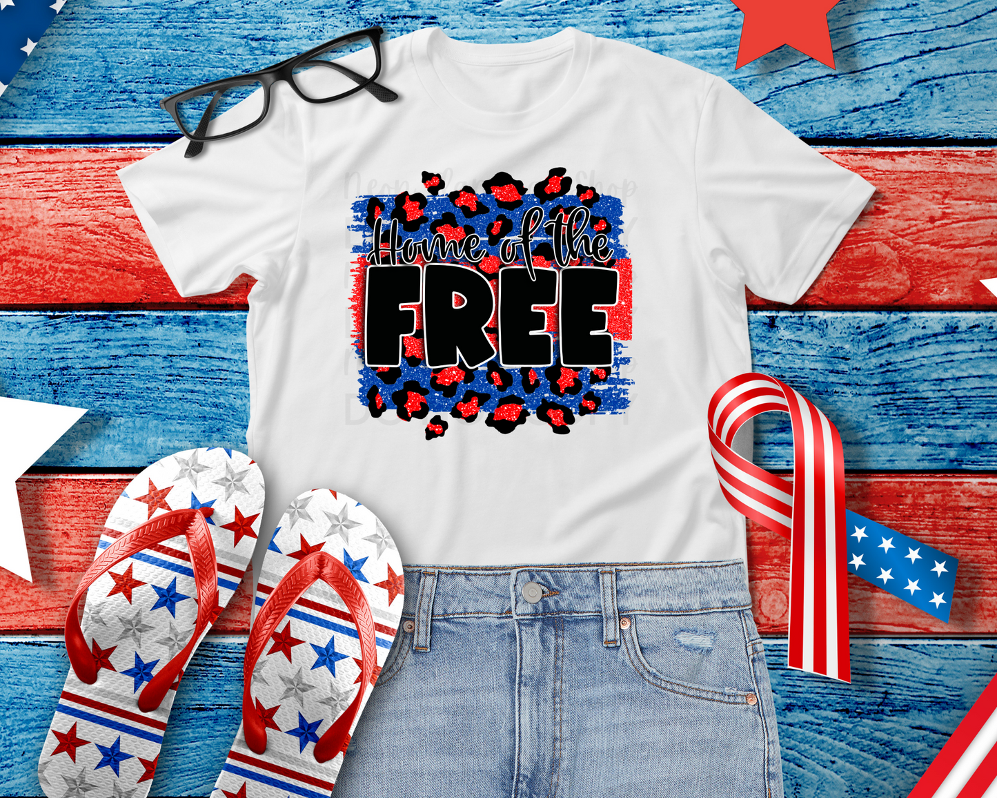 Home of the Free DTF TRANSFER