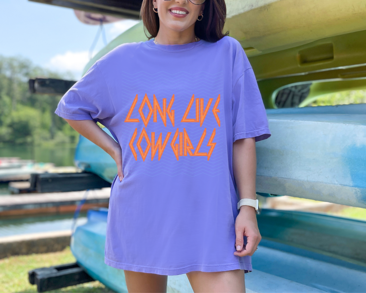 Long Live Cowgirls Pink DTF TRANSFER