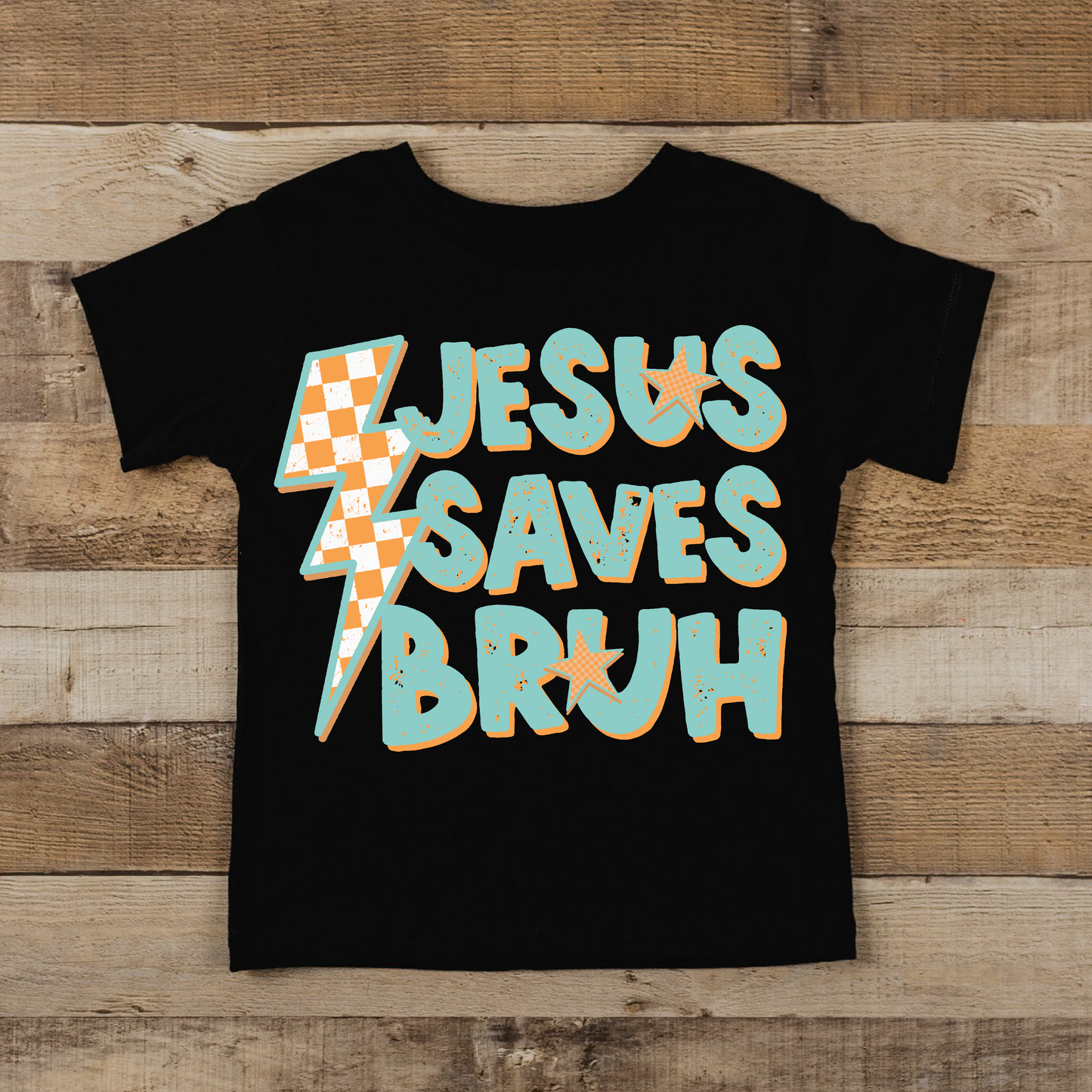 Jesus Saves Bruh DTF TRANSFER