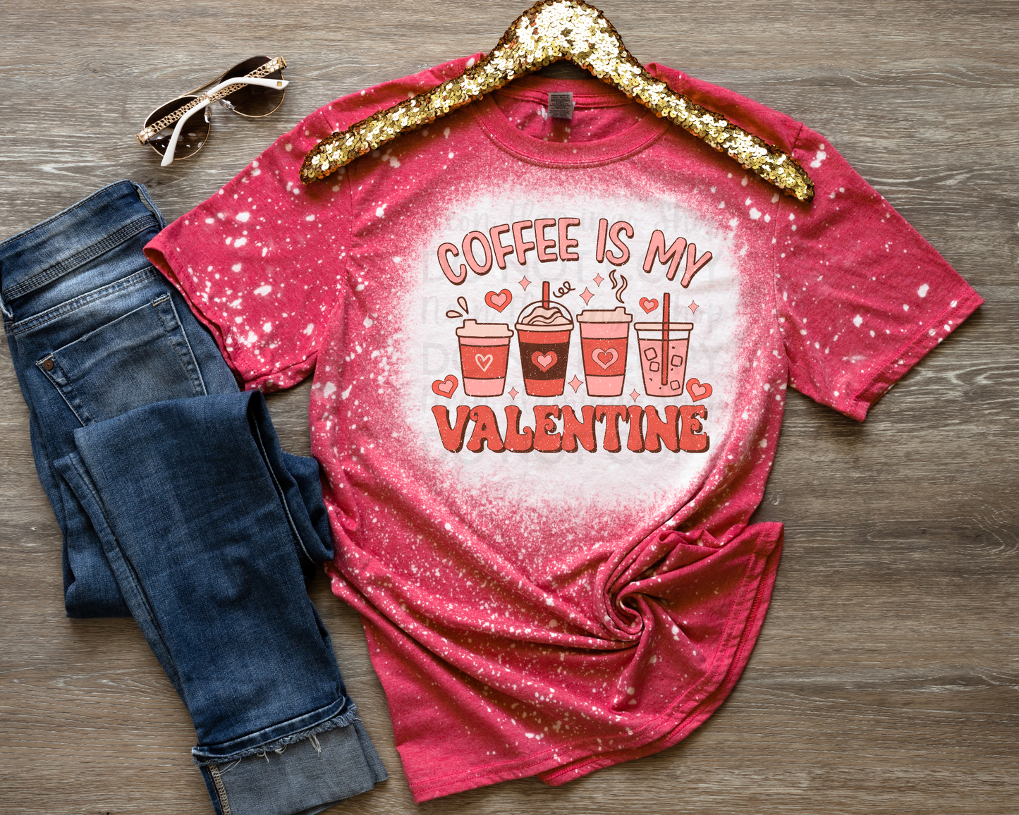 Coffee is My Valentine DTF TRANSFER