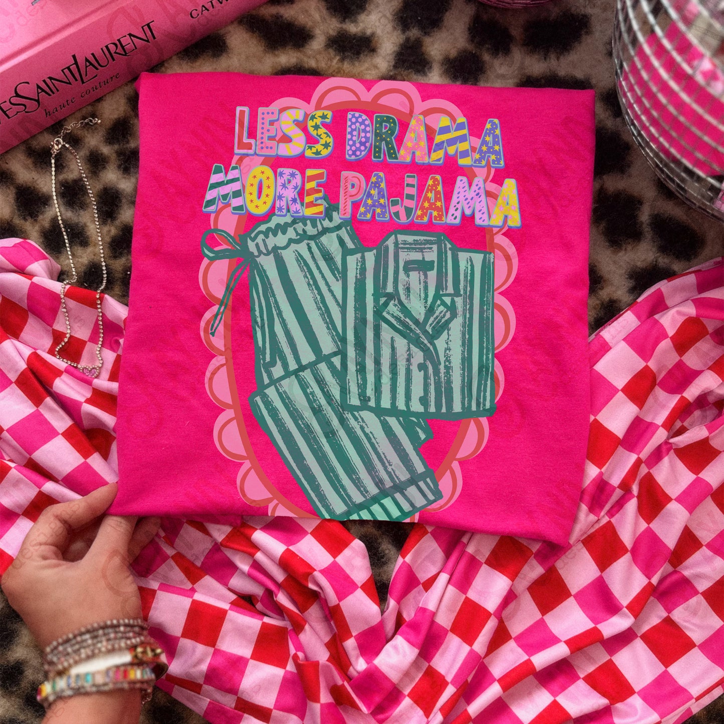 Less Drama More Pajama DTF TRANSFER