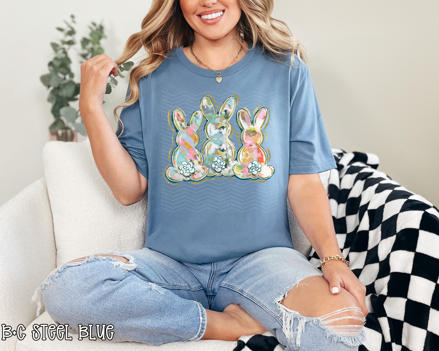 Abstract Bunnies DTF TRANSFER