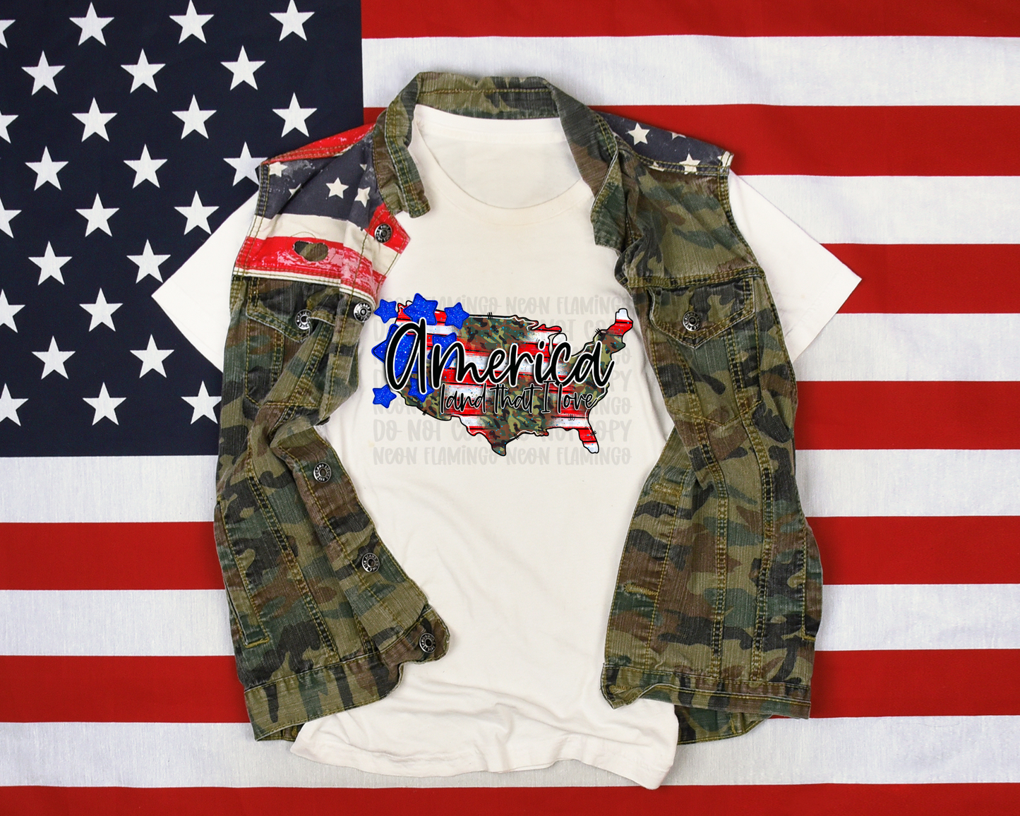 America Land That I Love DTF TRANSFER