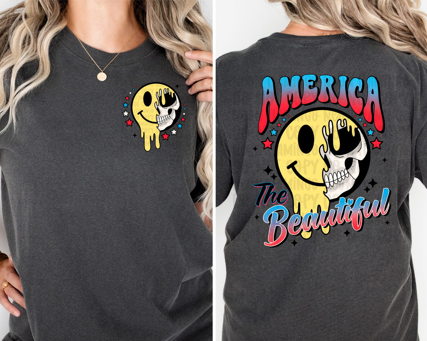 America The Beautiful DTF TRANSFER