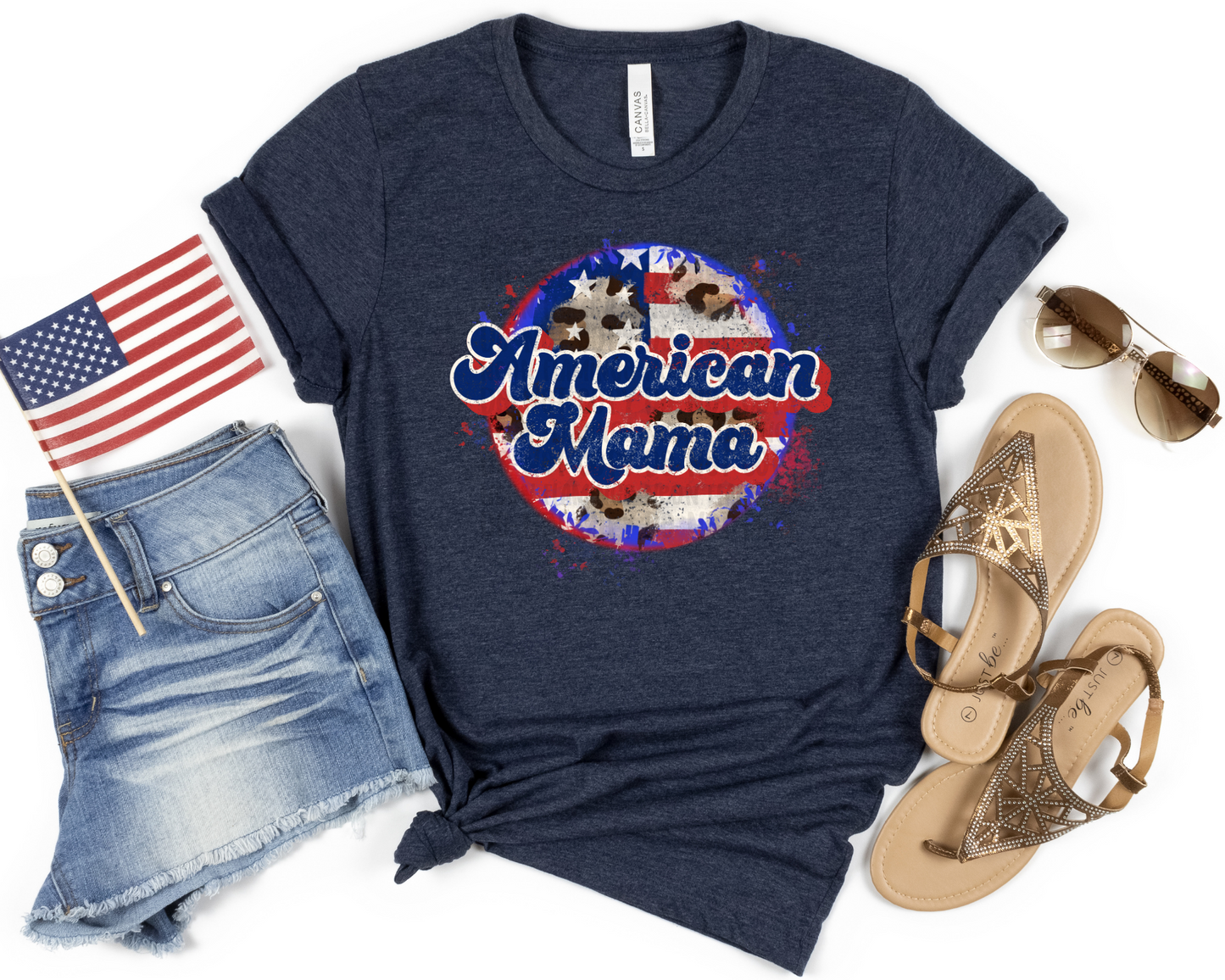 American Mama Retro DTF TRANSFER