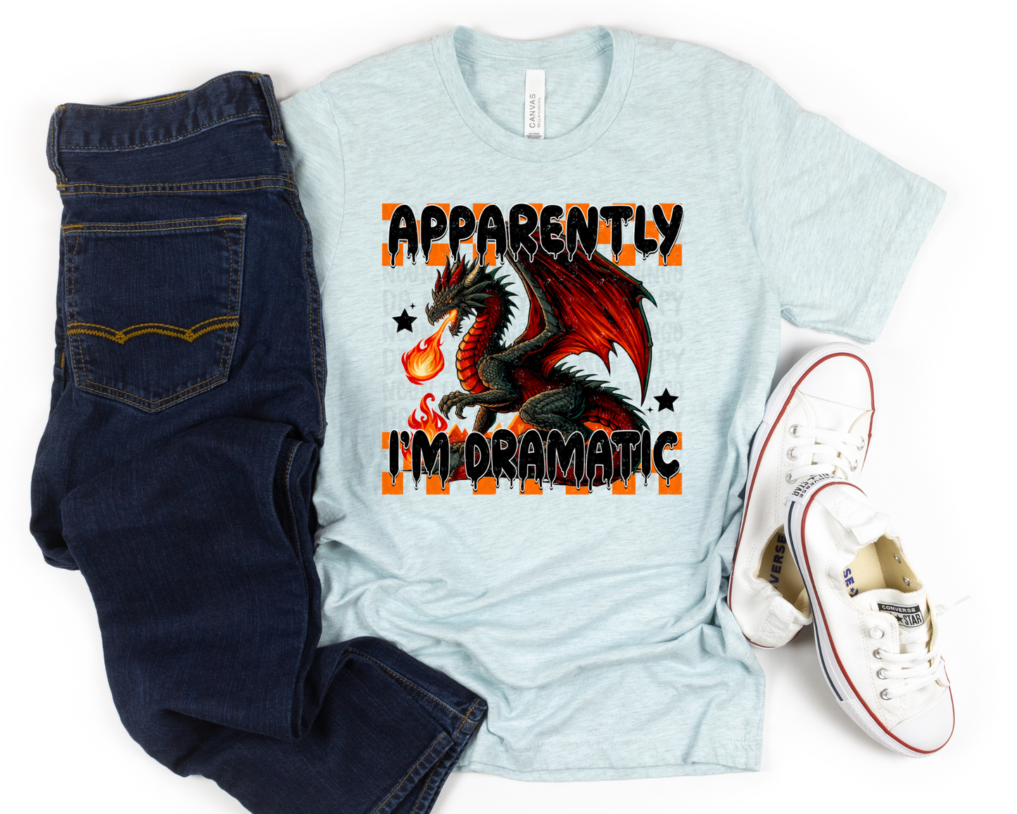 Apparently I'm Dramatic Dragon DTF TRANSFER