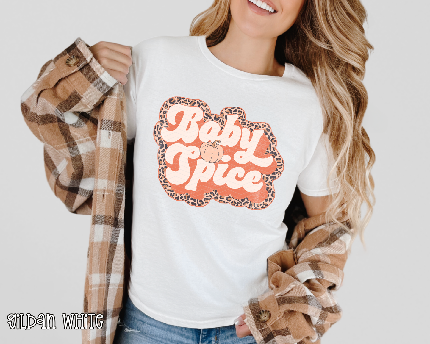 Baby Spice Leopard DTF TRANSFER