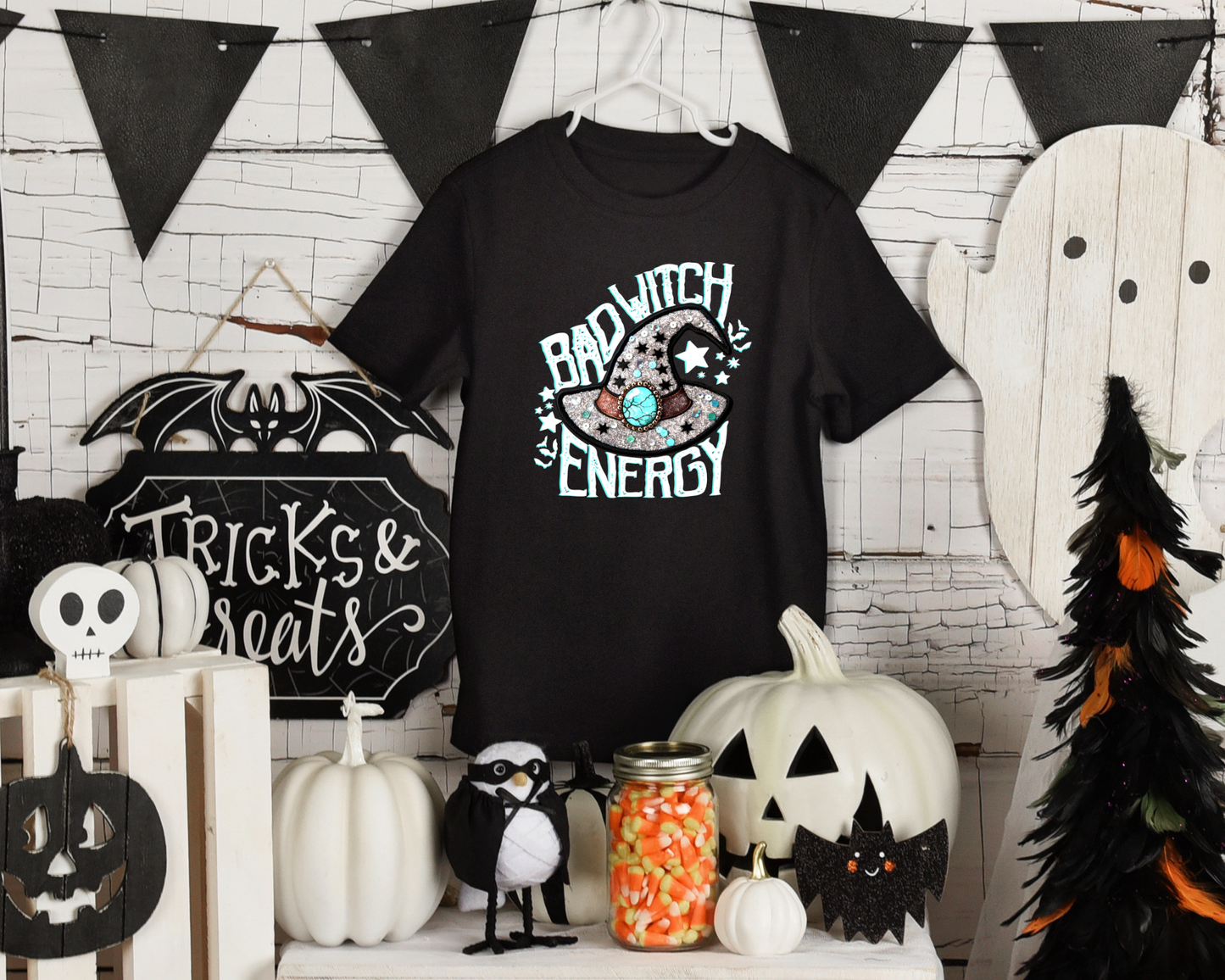 Bad Witch Energy white