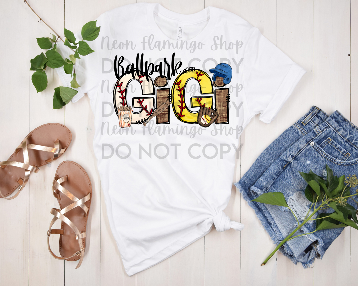 Ballpark Gigi DTF TRANSFER