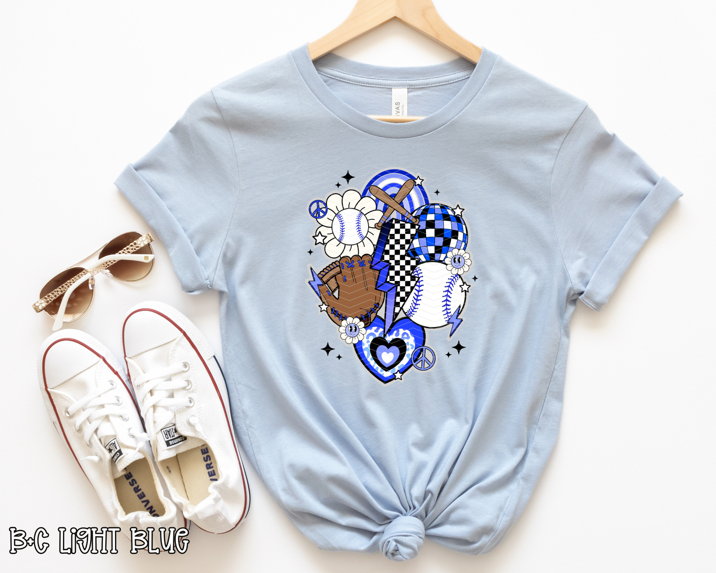 Baseball Collage | Multiple Colors | DTF TRANSFER