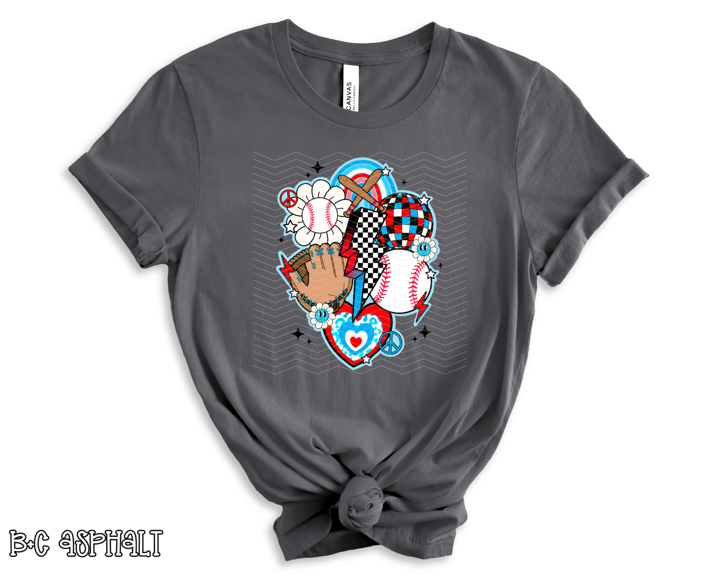 Baseball Collage | Multiple Colors | DTF TRANSFER