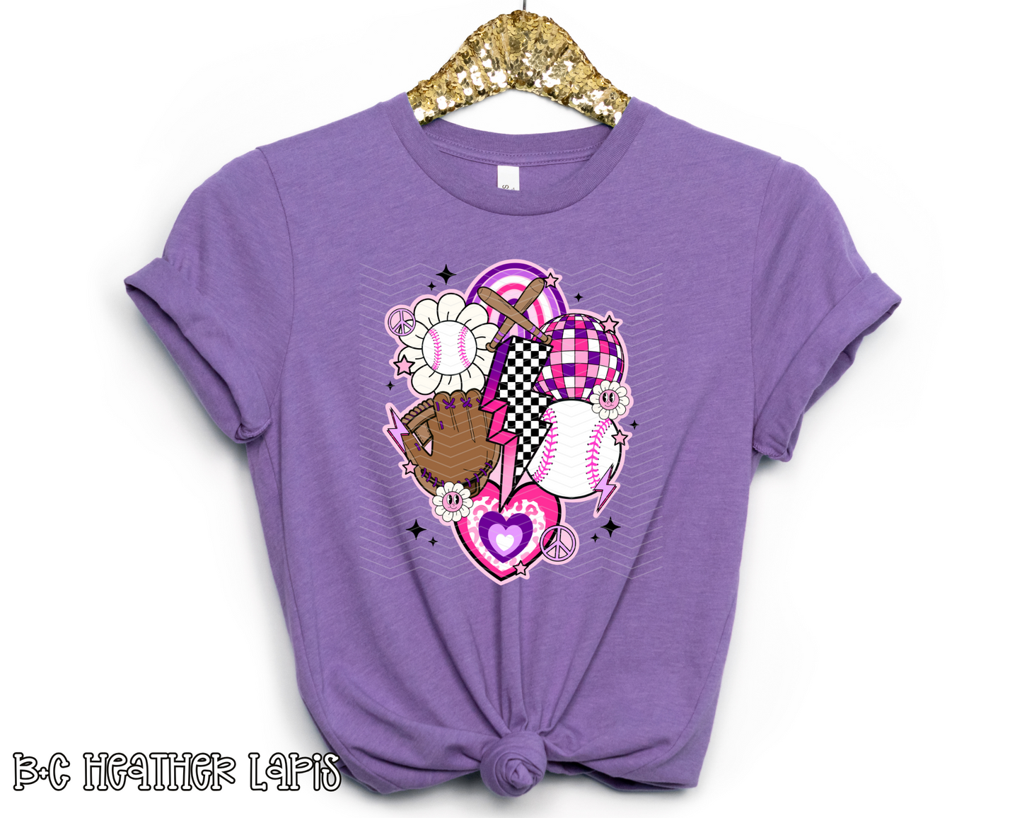Baseball Collage | Multiple Colors | DTF TRANSFER