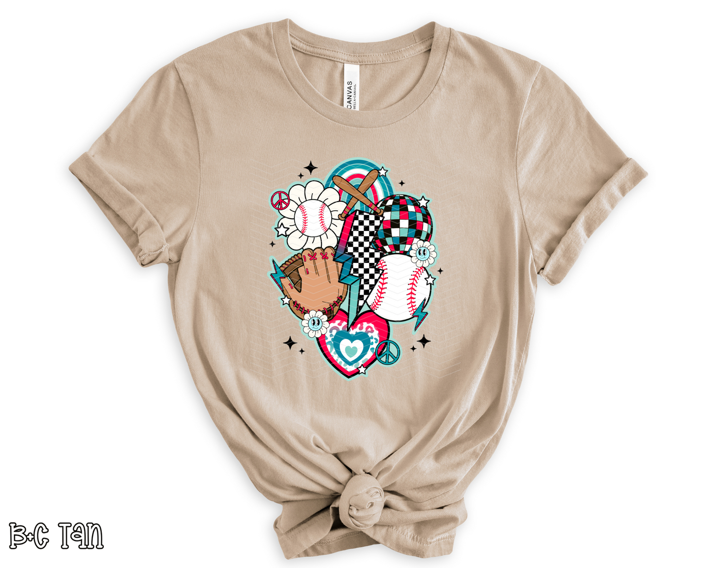 Baseball Collage | Multiple Colors | DTF TRANSFER