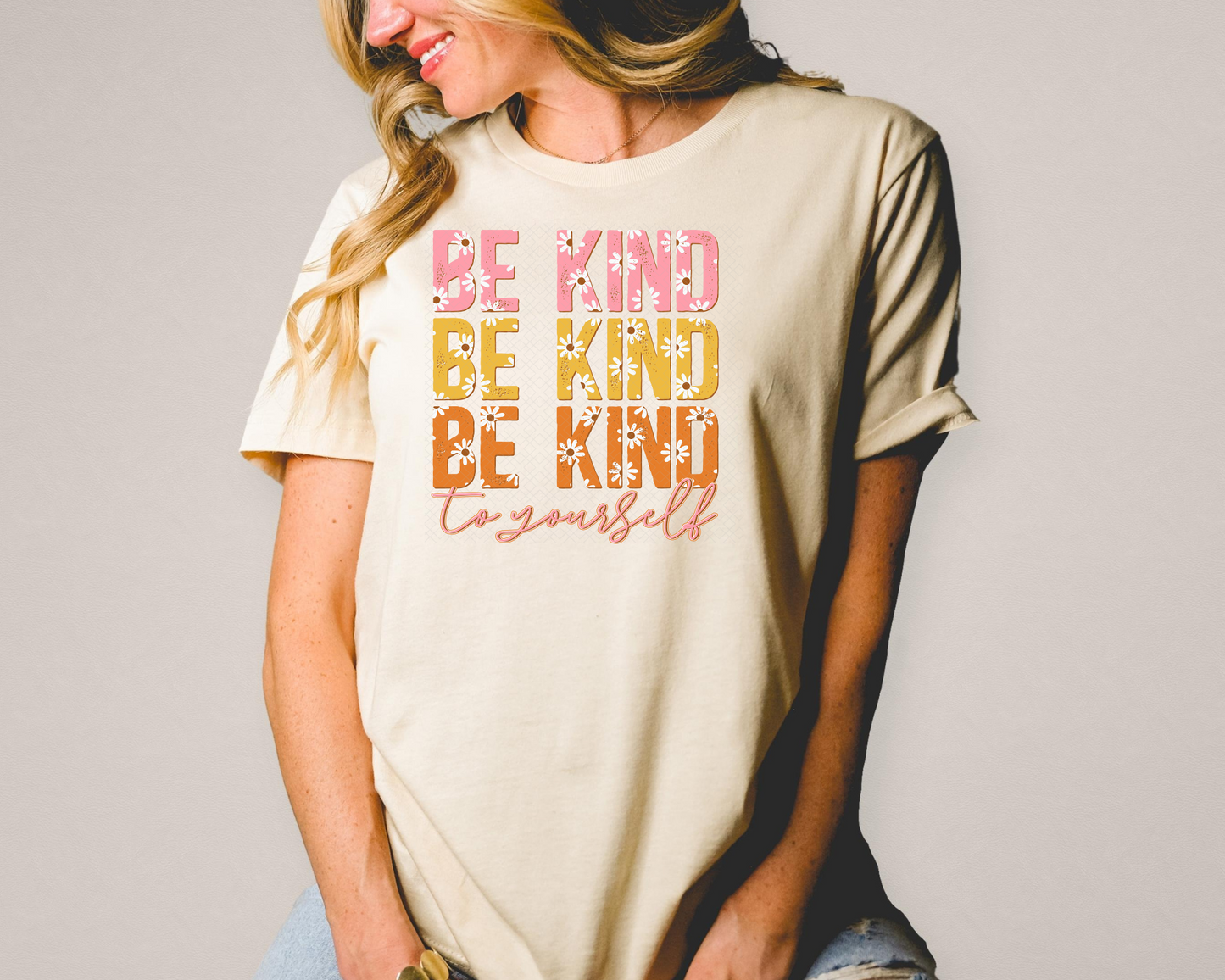 Be Kind To Yourself Retro Daisy