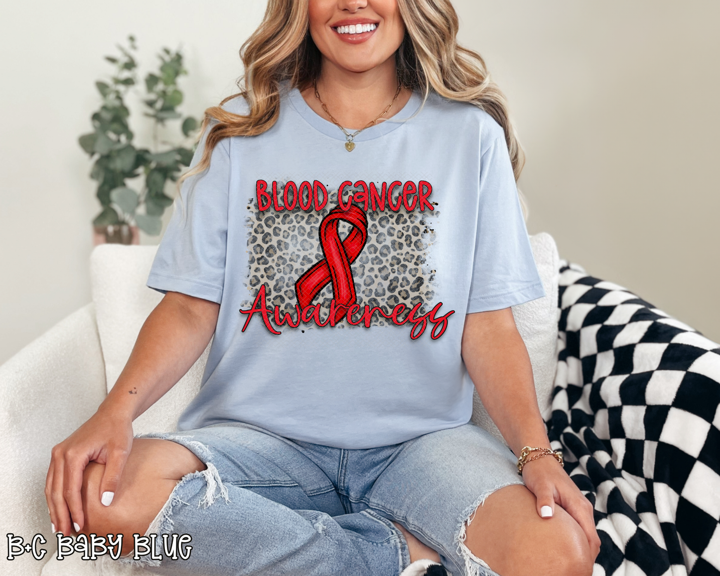 Blood Cancer Awareness DTF TRANSFER