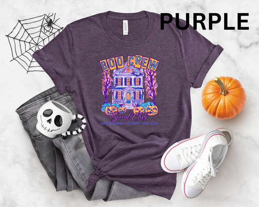 Boo Crew Social Club Purple