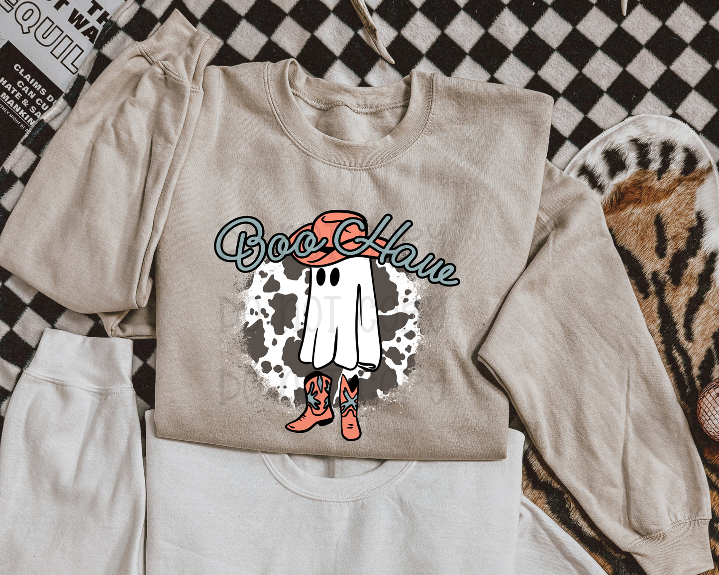 Boo Haw Cow Print
