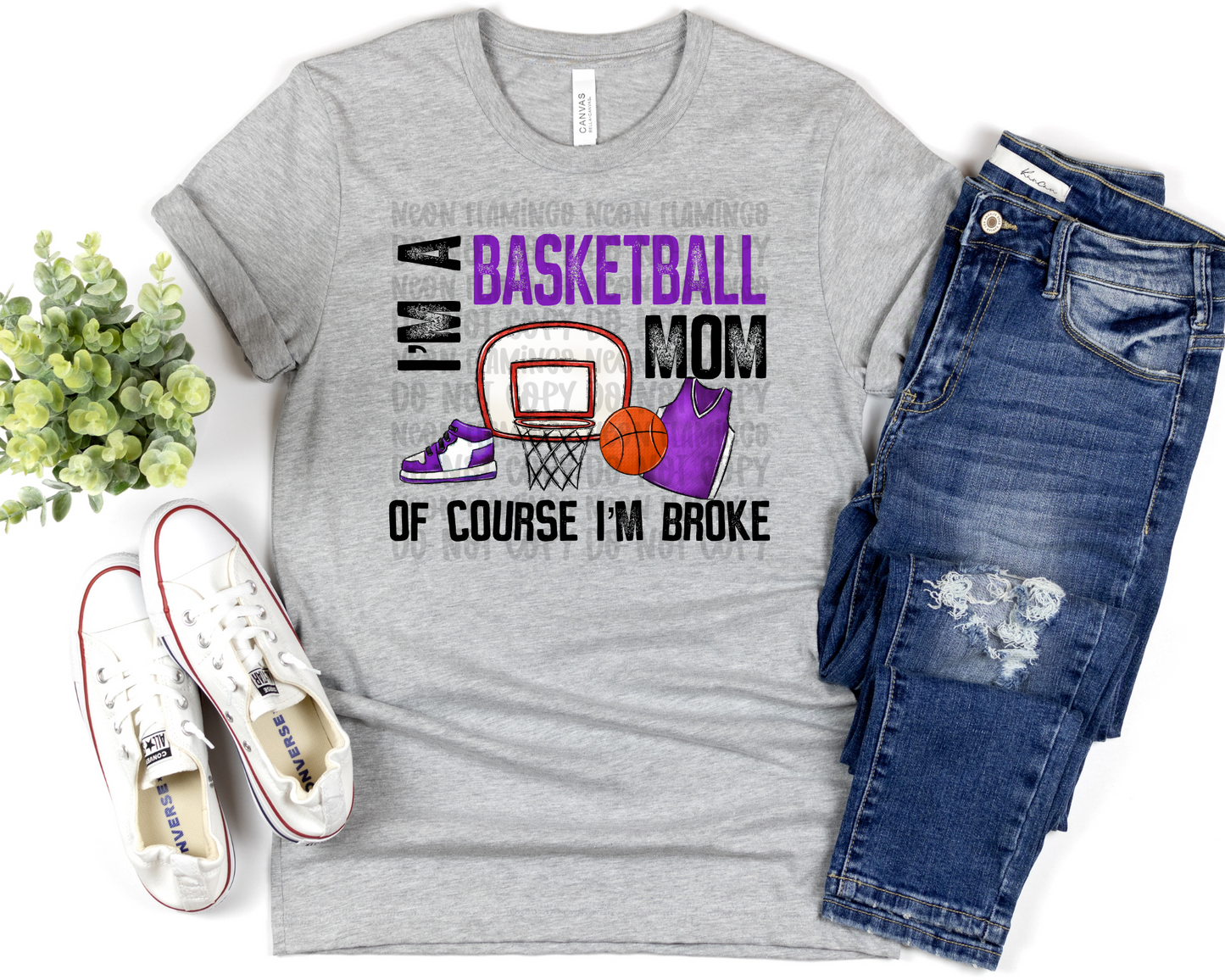 Broke Basketball Mom