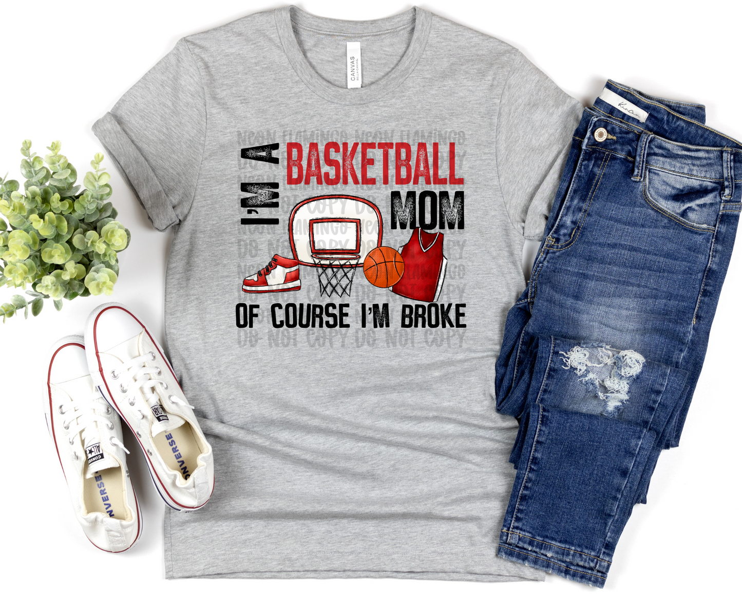 Broke Basketball Mom