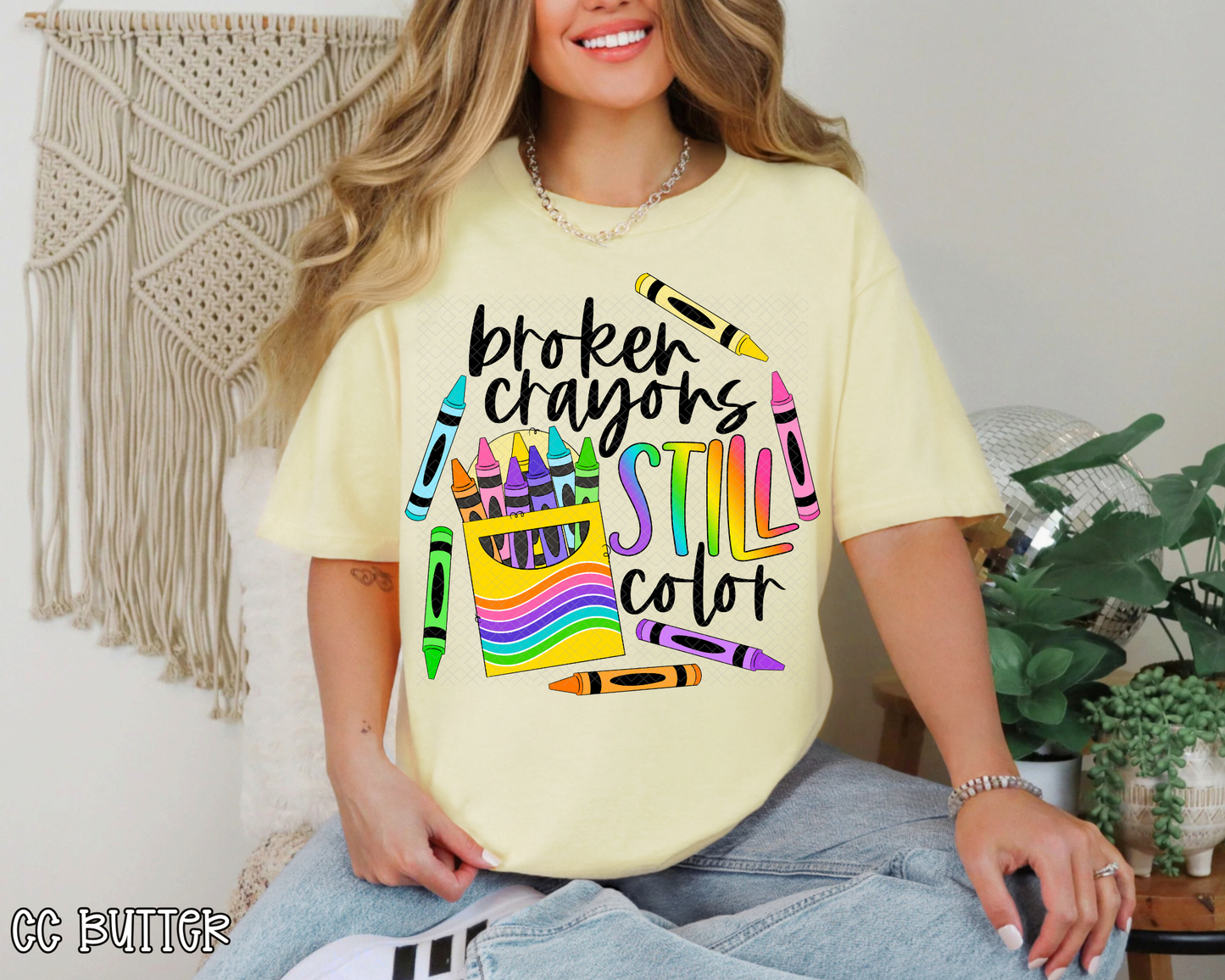 Broken Crayons Still Color DTF TRANSFER
