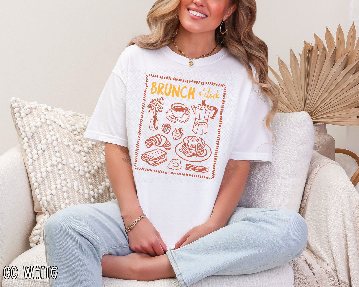 Brunch O'Clock Hand Drawn Collection DTF TRANSFER