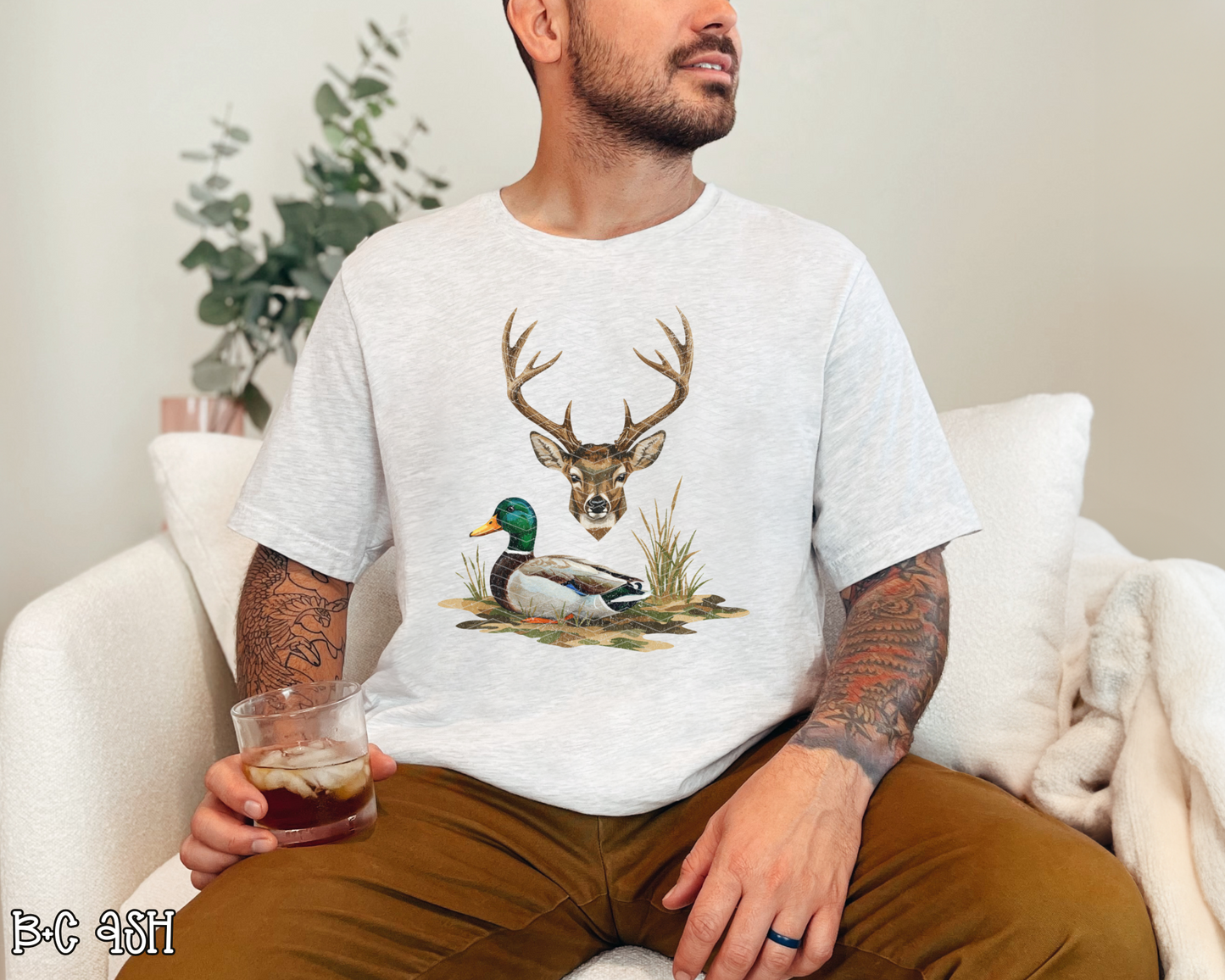 Camo Deer Duck DTF TRANSFER
