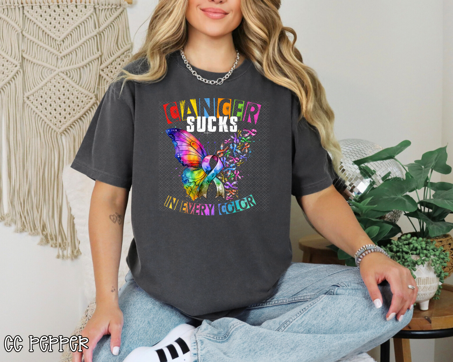 Cancer Sucks In Every Color DTF TRANSFER